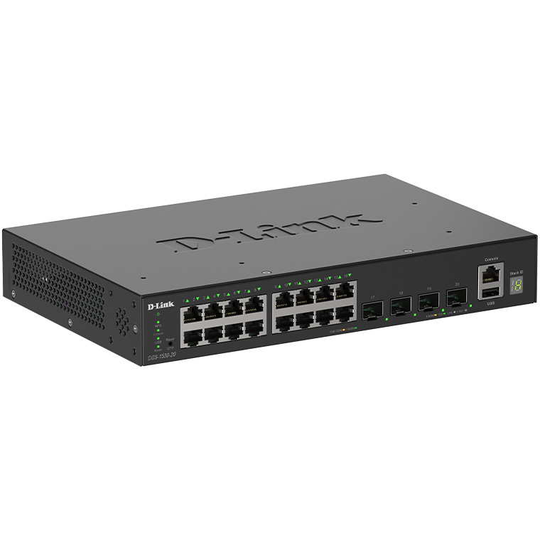 Коммутатор D-LINK DGS-1530-20