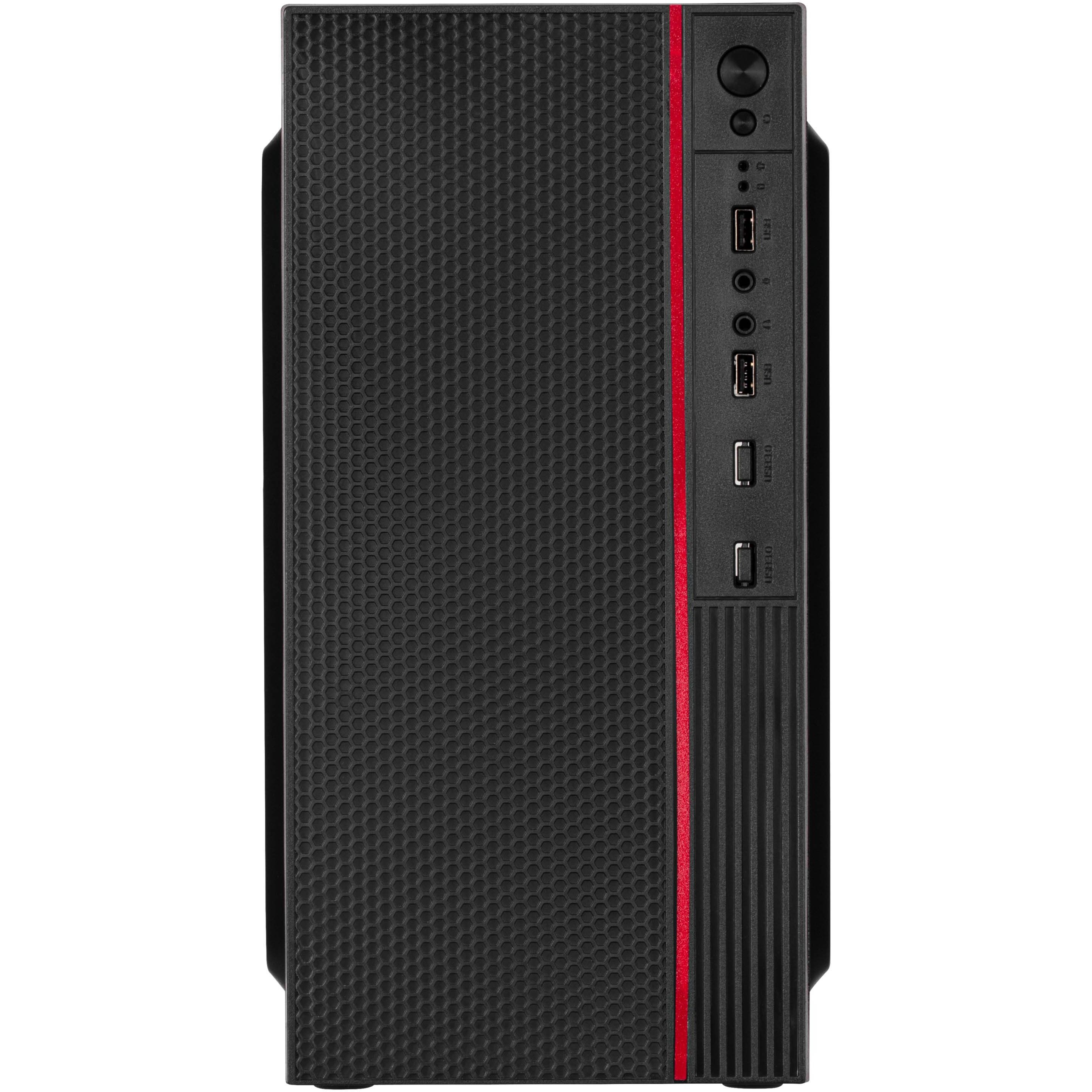 Корпус 2E TeamX TMX03 Black 500W (2E-TMX03-500)