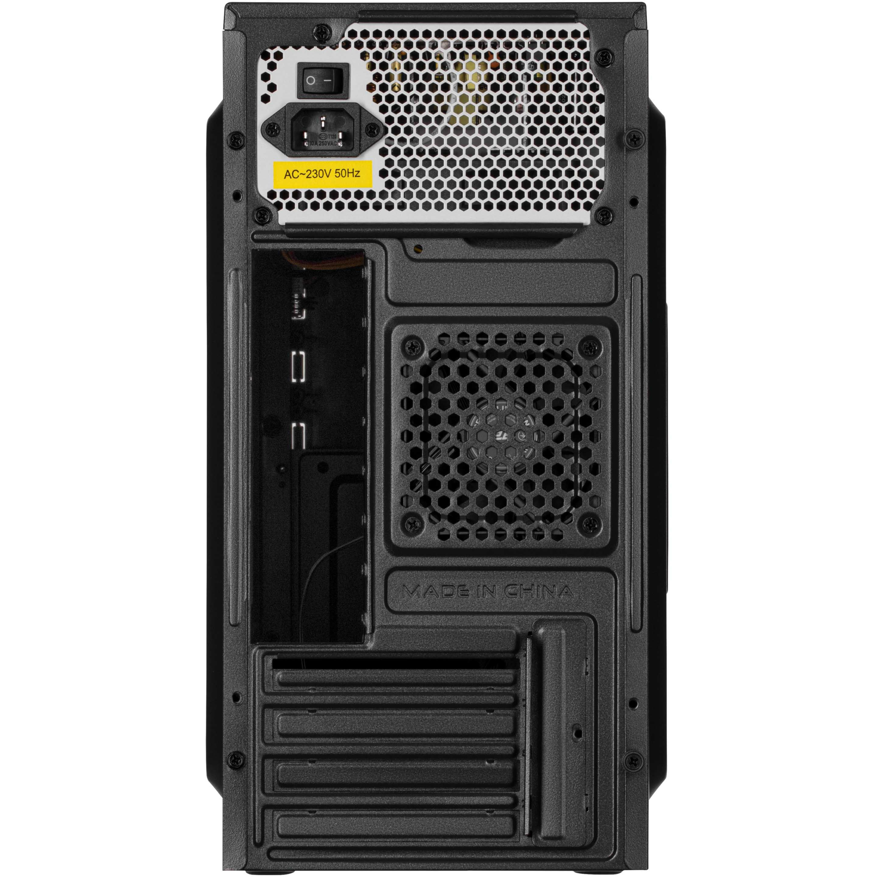 Корпус 2E TeamX TMX03 Black 500W (2E-TMX03-500)