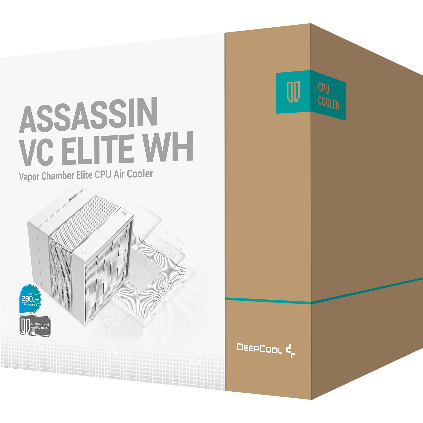Кулер для процессора DEEPCOOL Assassin VC Elite White (R-ASN4-WHNVNN-GJD)
