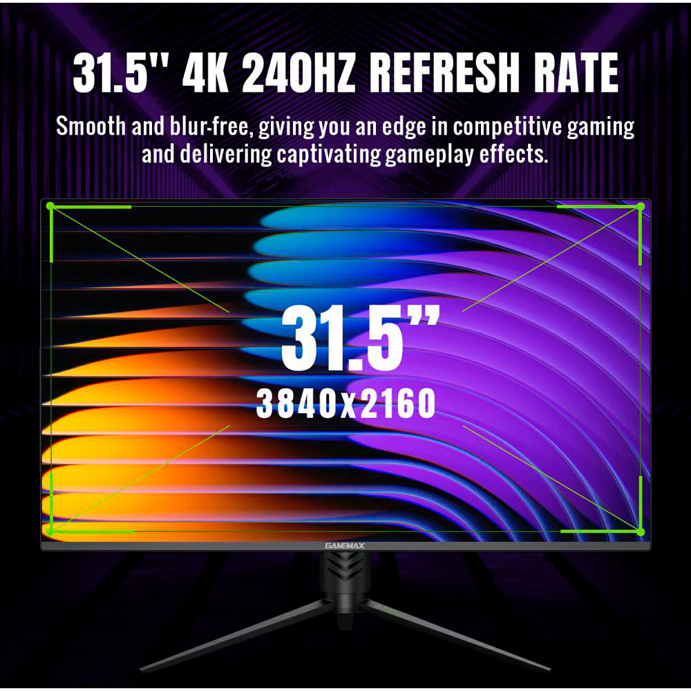 Монитор 31.5" GAMEMAX GMX32UCDM