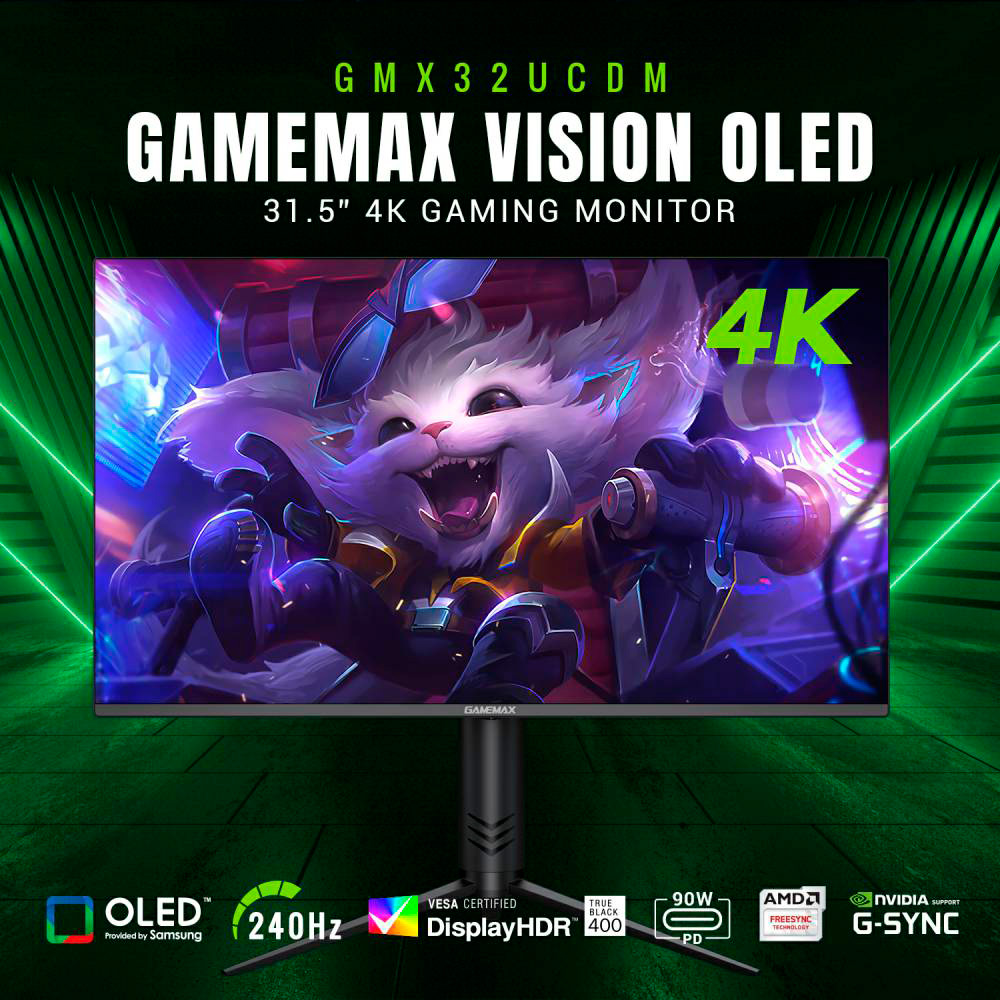 Монитор 31.5" GAMEMAX GMX32UCDM