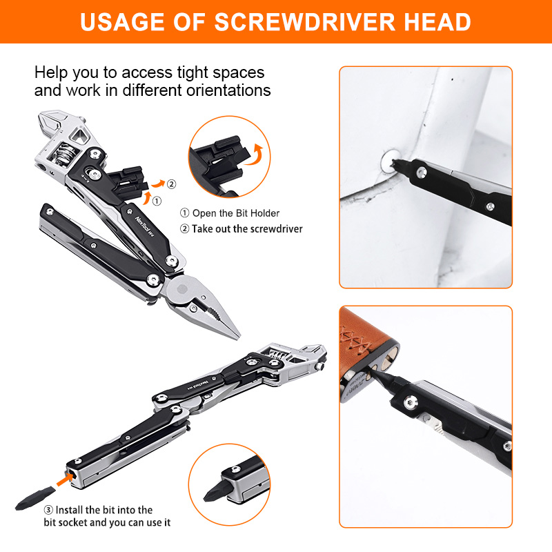 Мультитул NEXTOOL Adjustable Wrench W4 (NE20362A)