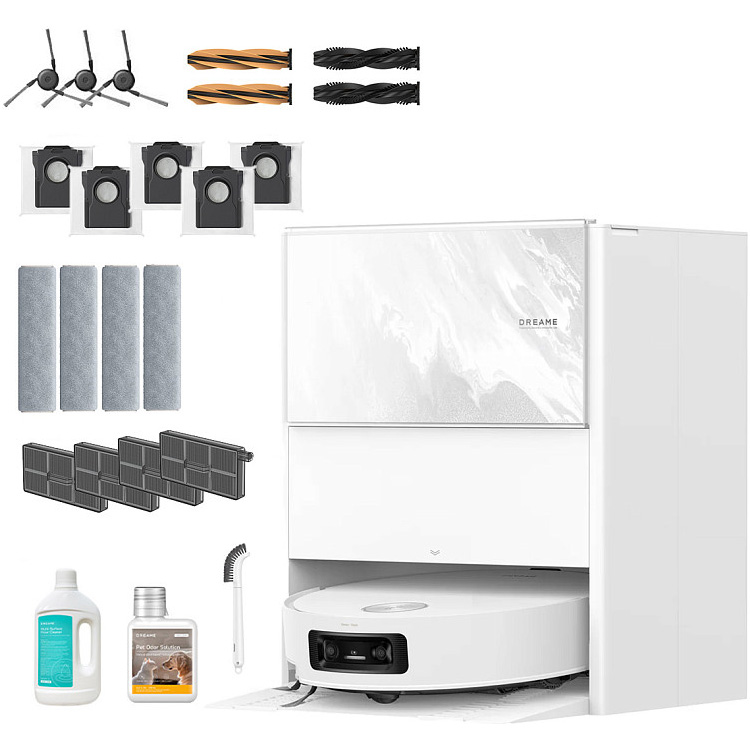 Робот-пилосос DREAME Aqua 10 Ultra Track Complete White (RLR81CE-1-WH)