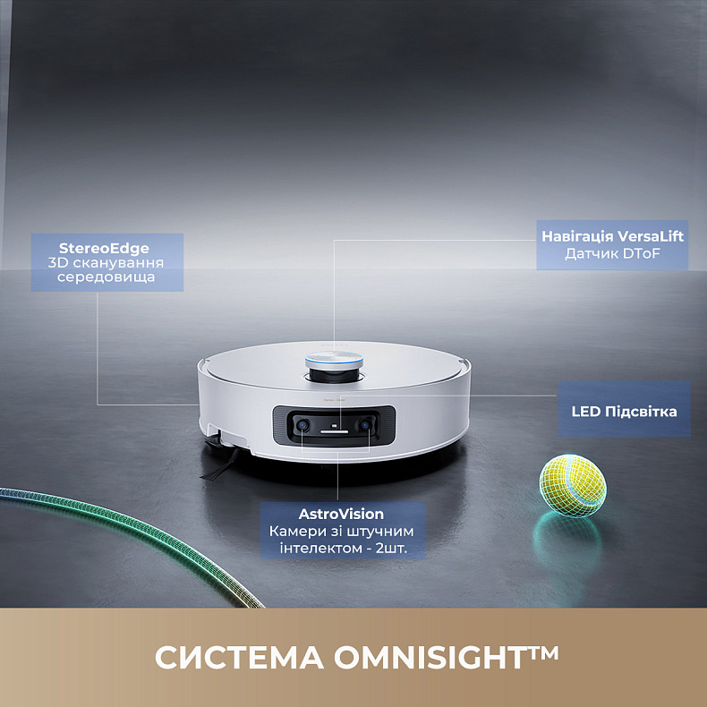 Робот-пилосос DREAME Aqua 10 Ultra Track Complete White (RLR81CE-1-WH)