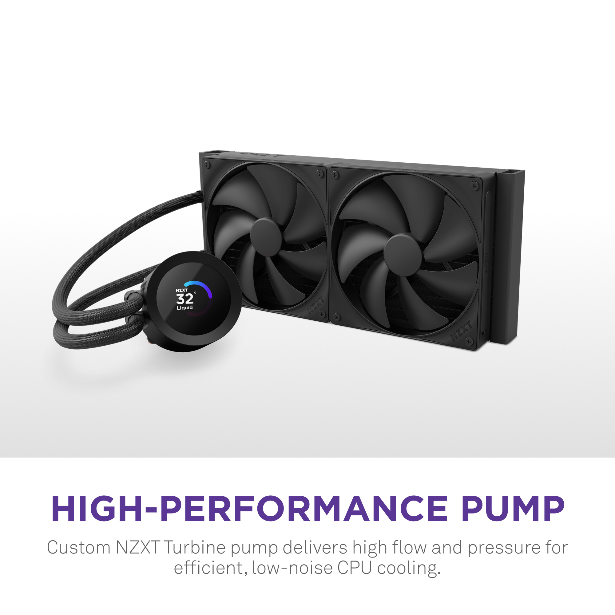 Система водяного охлаждения NZXT Kraken Plus 240 V2 Black (RL-KN240-B2)