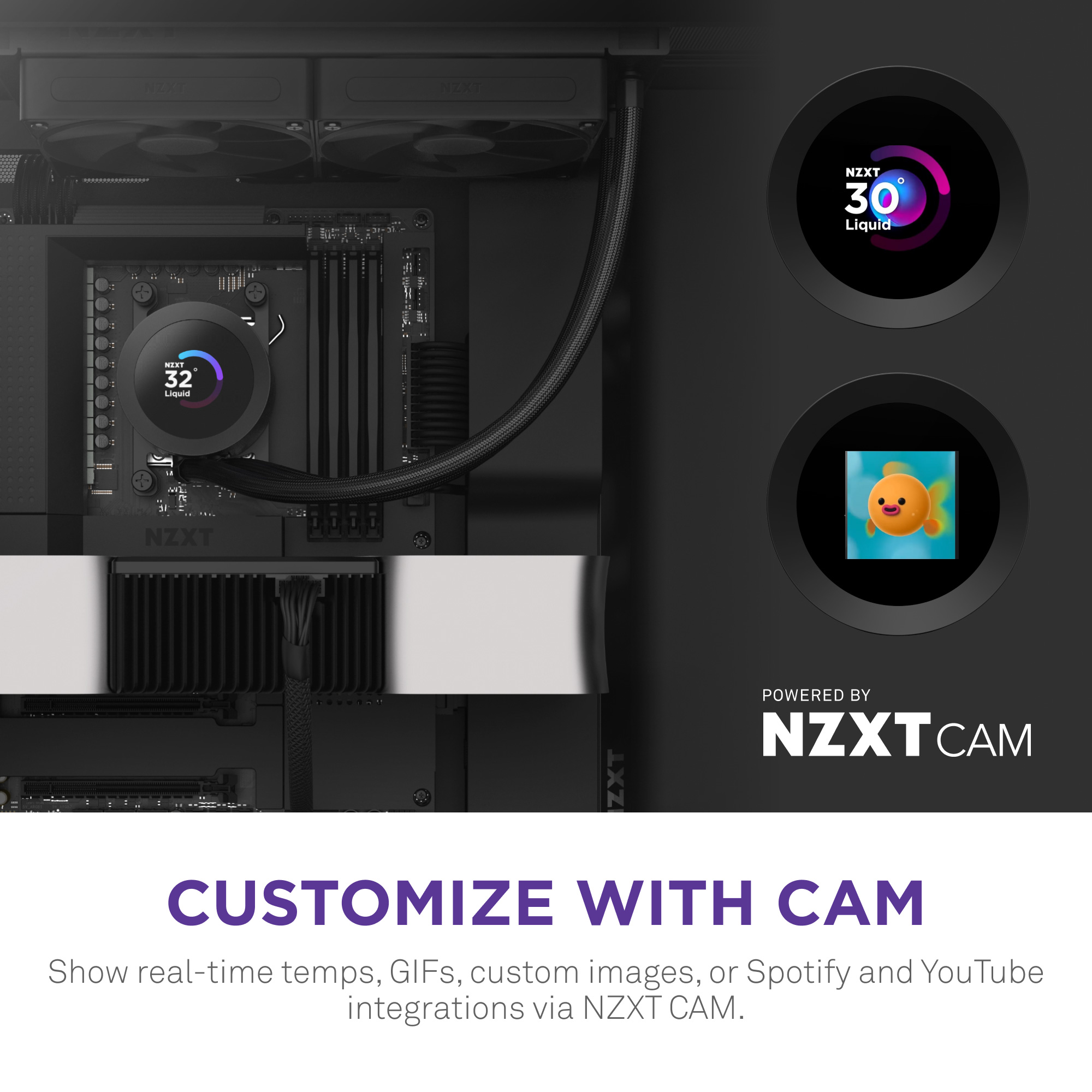 Система водяного охлаждения NZXT Kraken Plus 240 V2 Black (RL-KN240-B2)