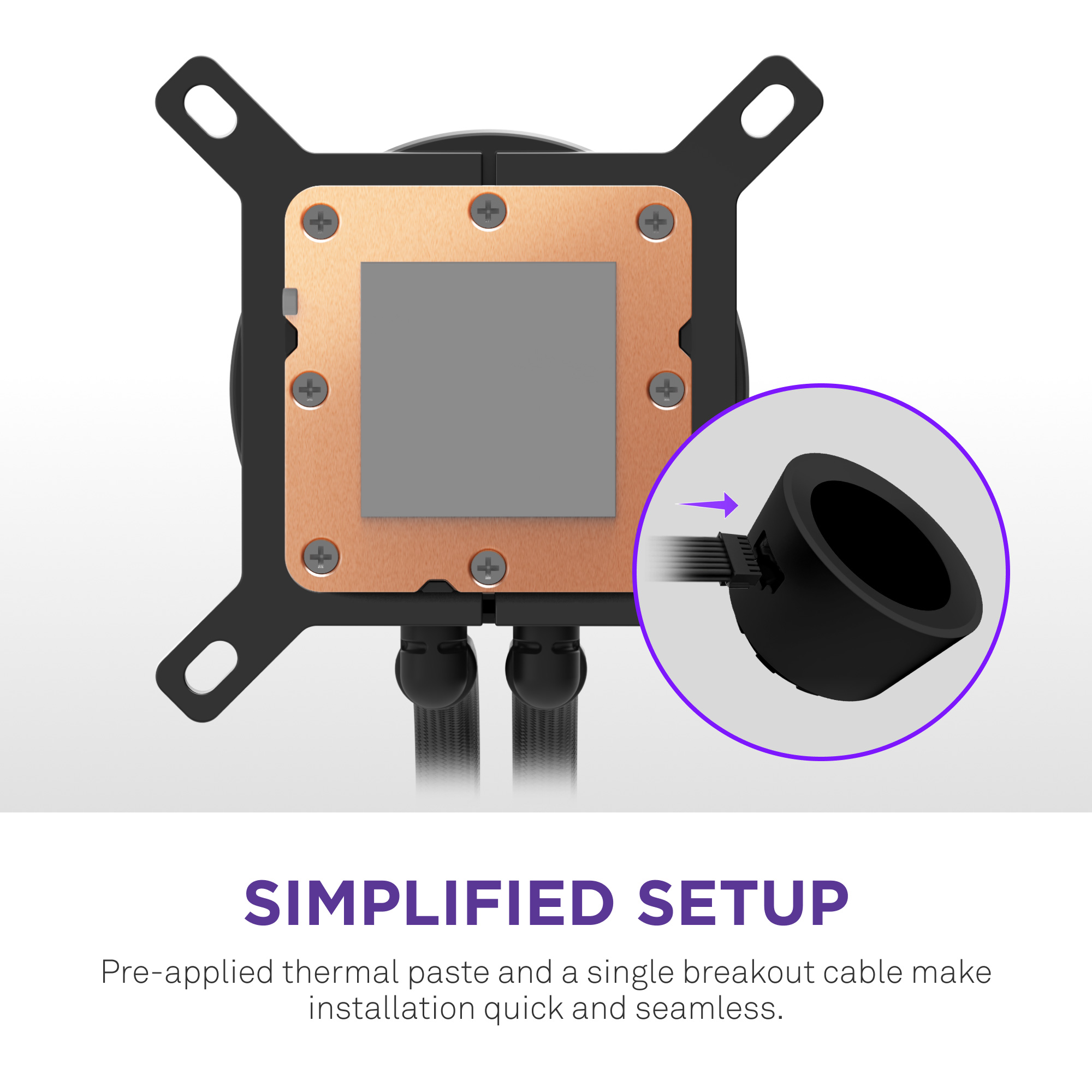 Система водяного охлаждения NZXT Kraken Plus 240 V2 Black (RL-KN240-B2)