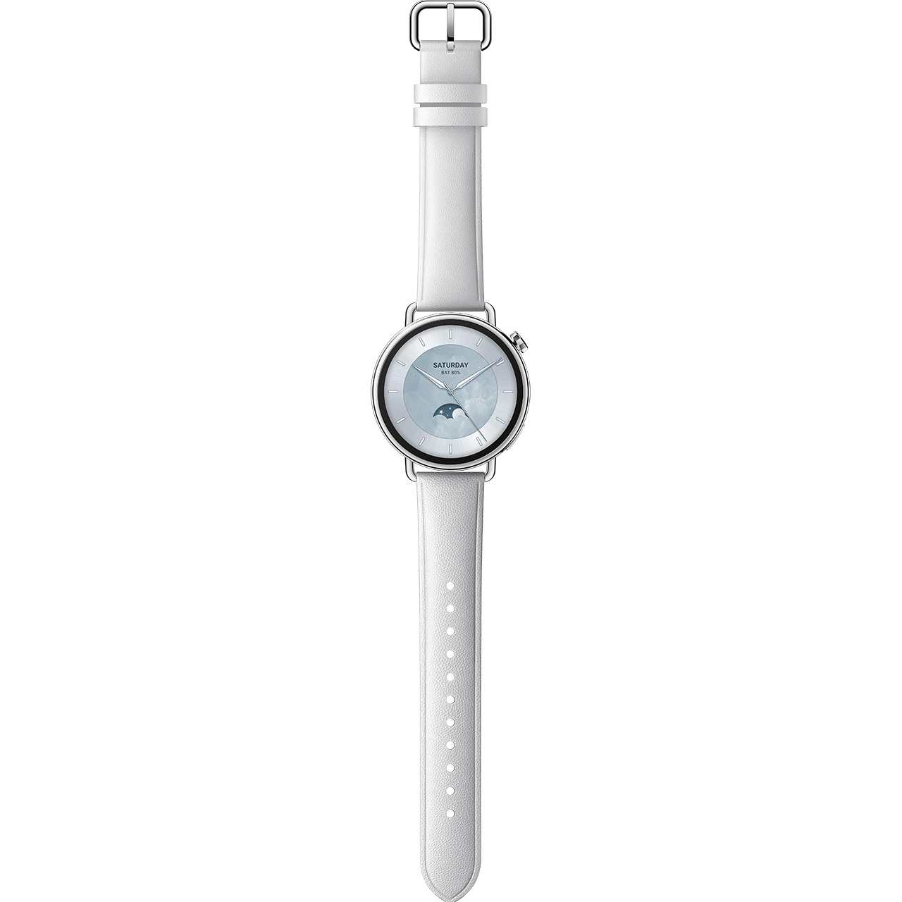 Смарт-часы XIAOMI Watch S4 Leather Strap 41mm White (BHR07VUGL)