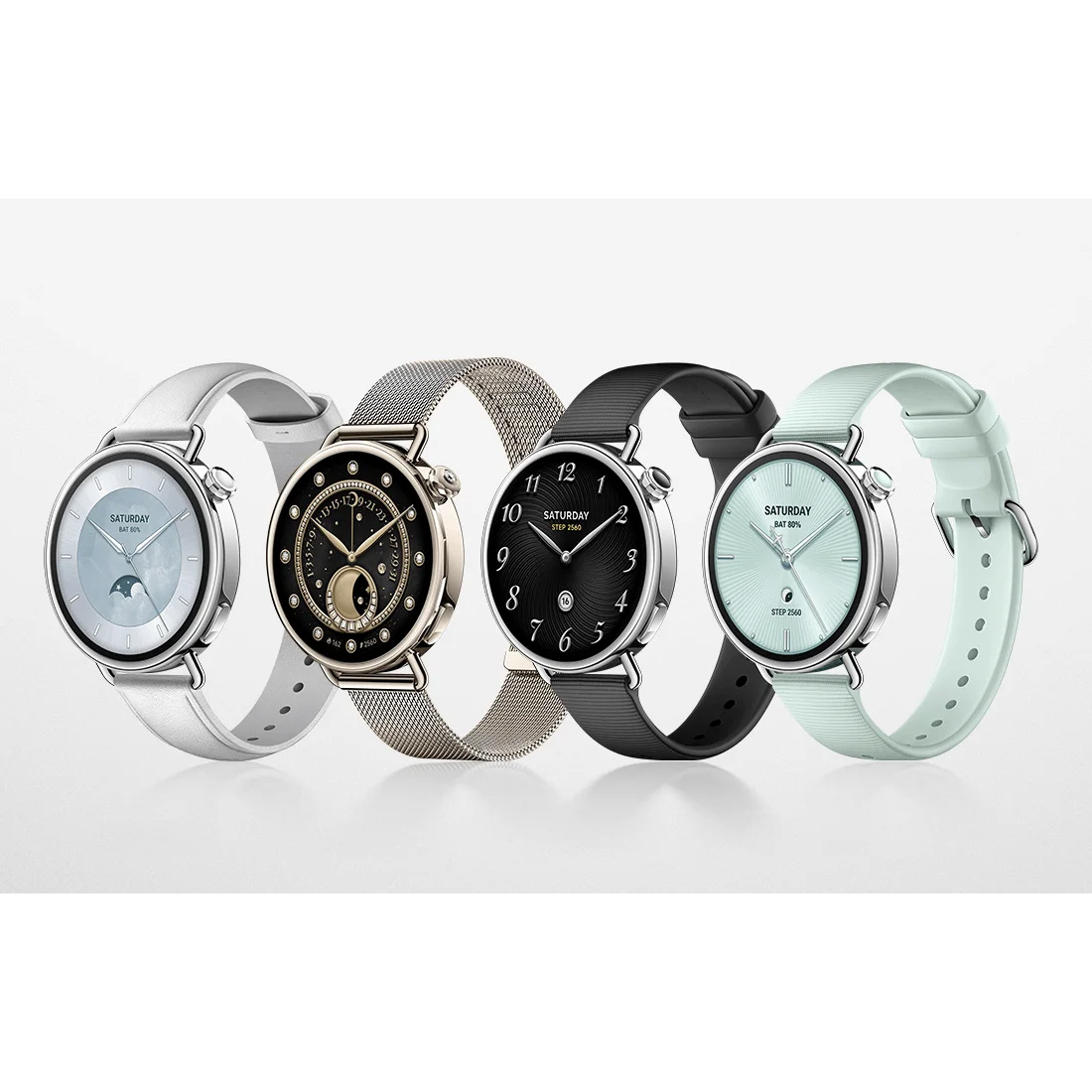 Смарт-часы XIAOMI Watch S4 Leather Strap 41mm White (BHR07VUGL)