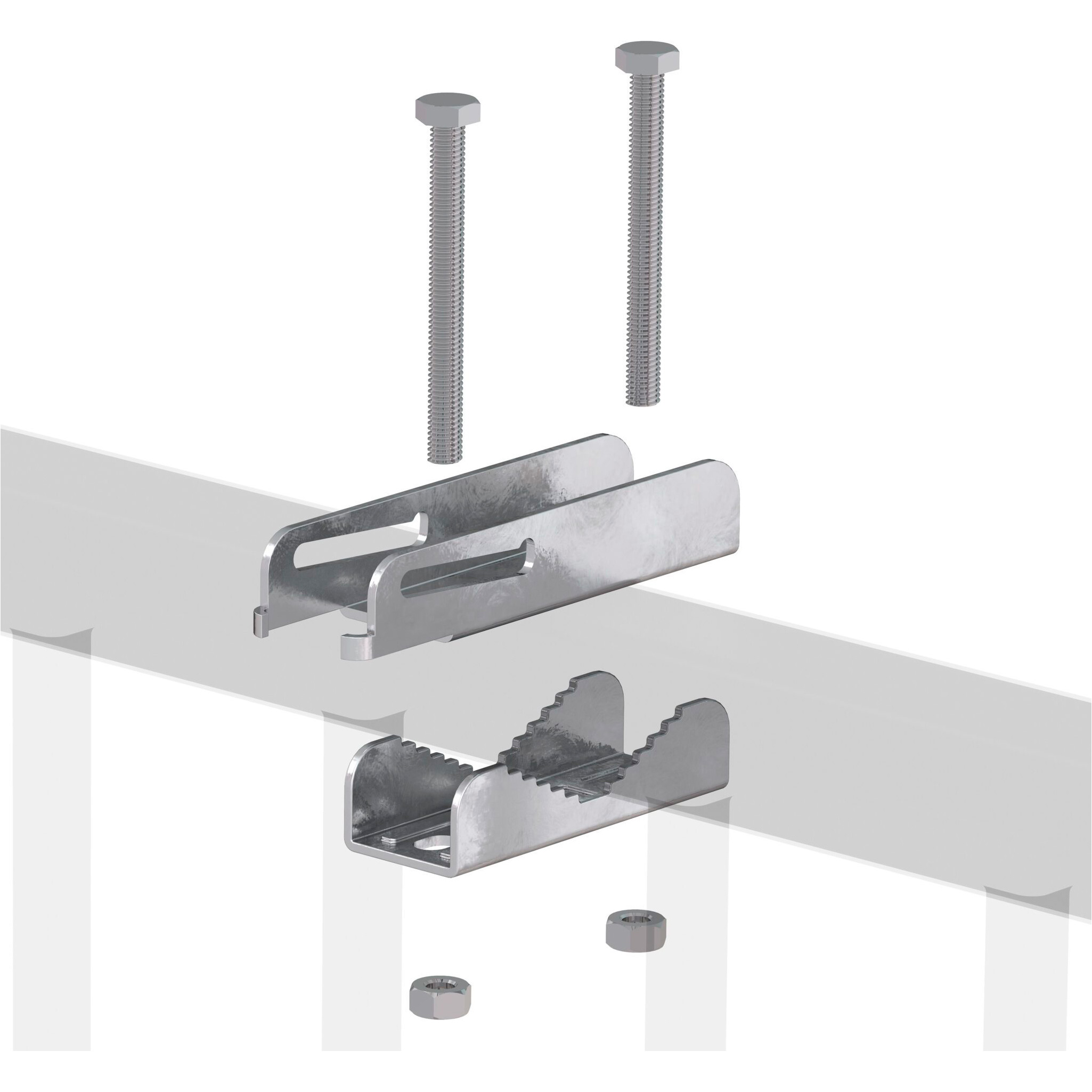 Сушилка для белья навесная COLOMBO Balcony with Clamps (STZAN2)