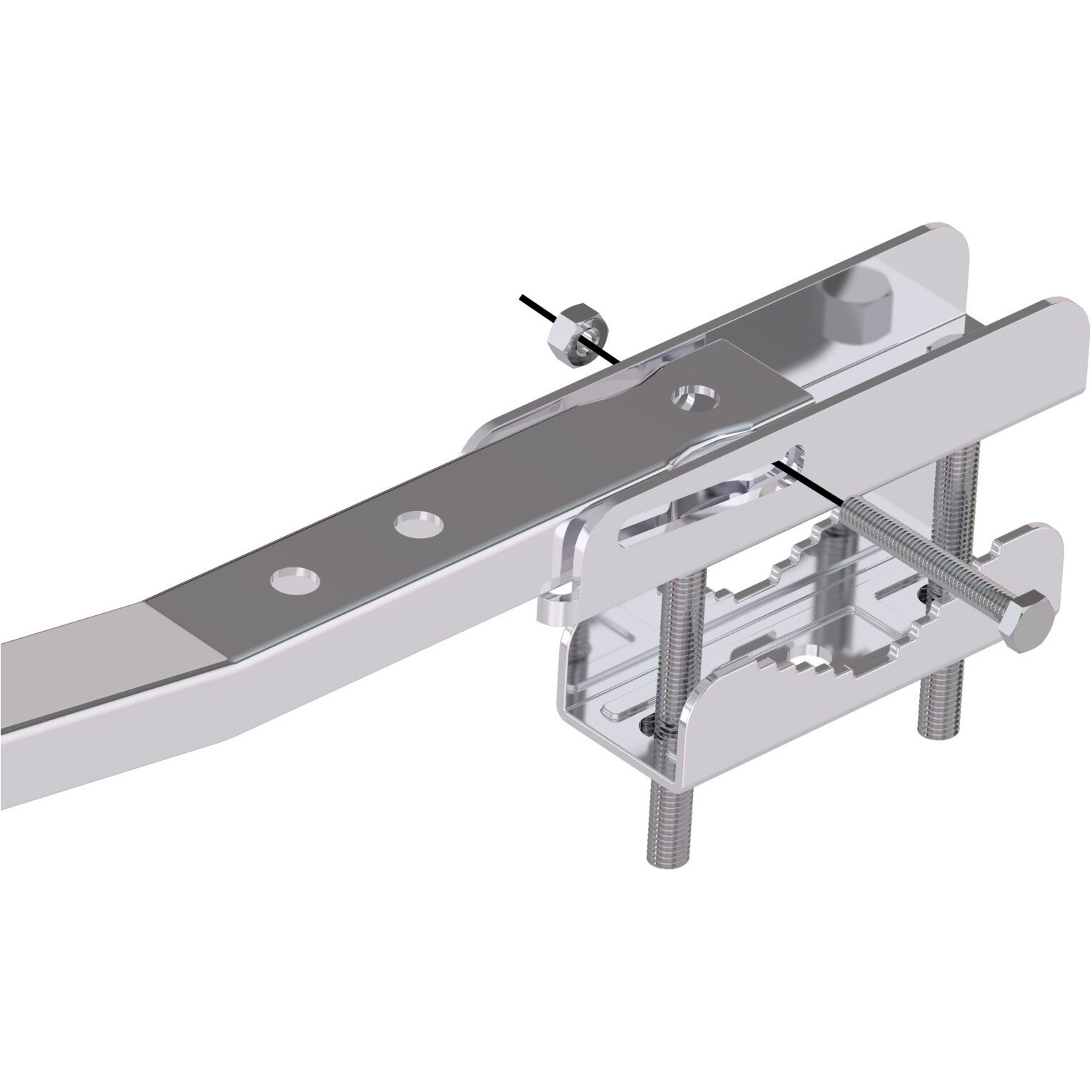 Сушилка для белья навесная COLOMBO Balcony with Clamps (STZAN2)