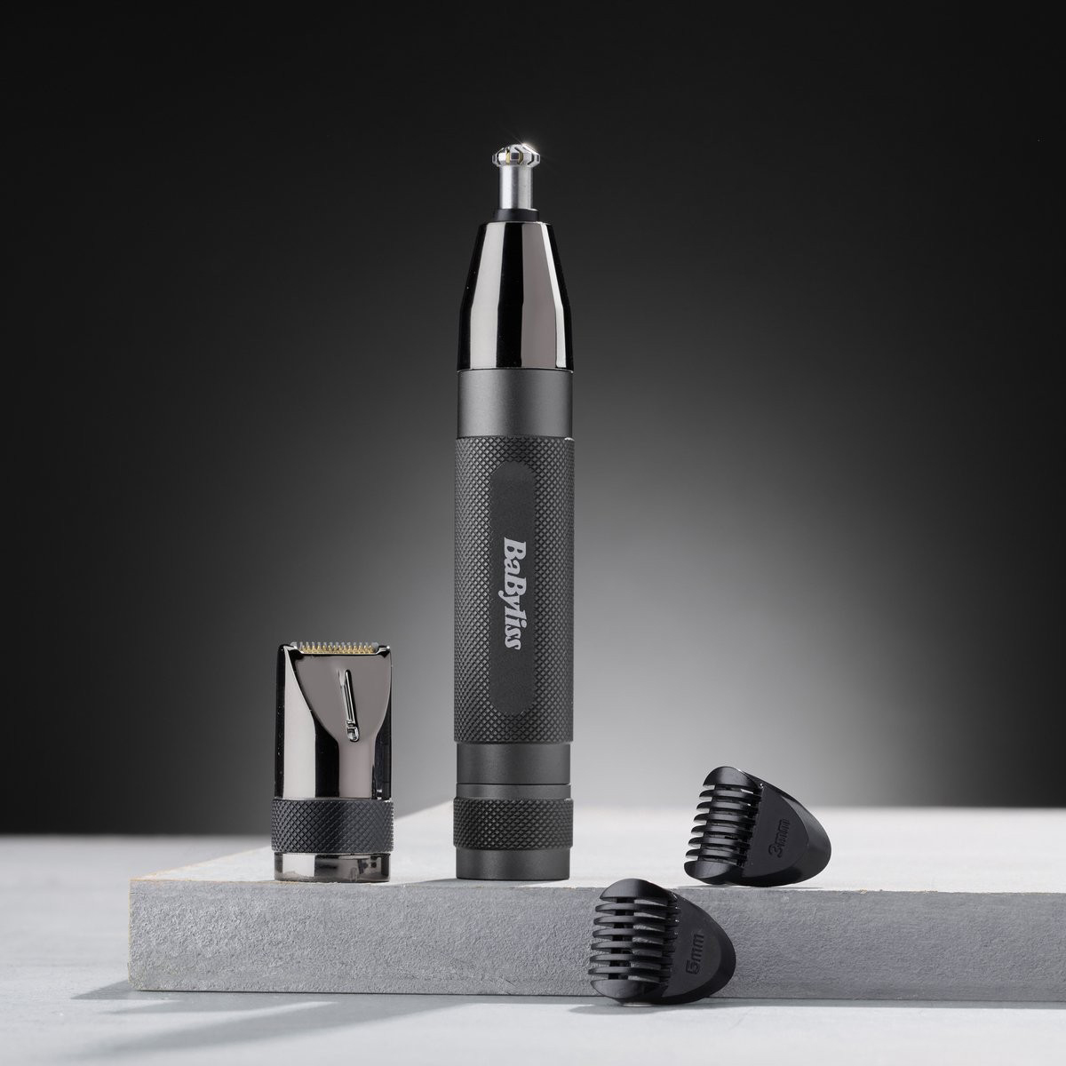 Тример для носа та вух BABYLISS E111E Black