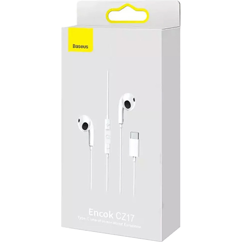 Навушники BASEUS Encok CZ19 White (A00182201213-00)