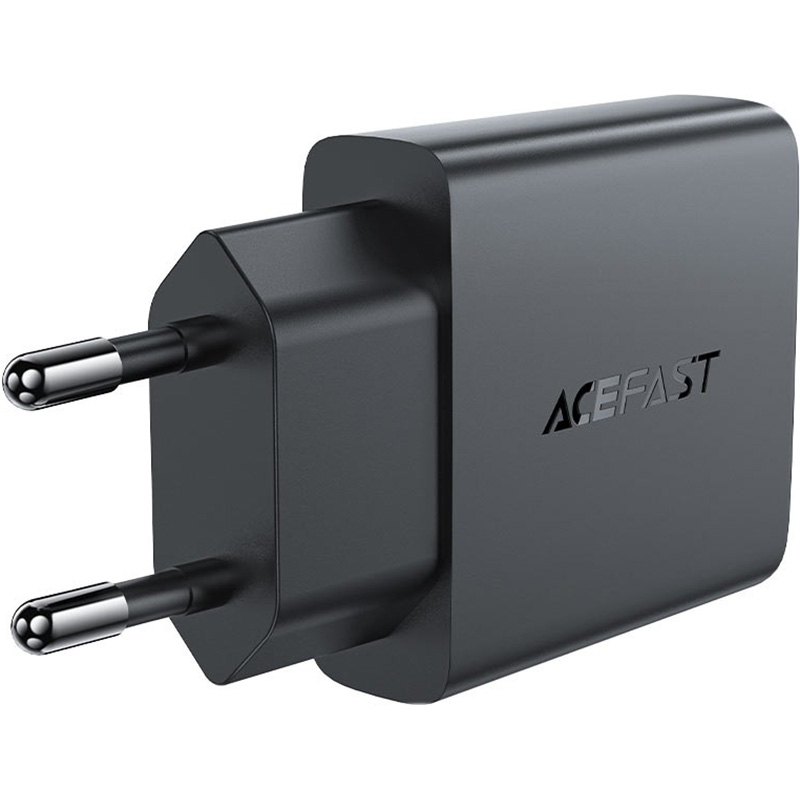 Зарядний пристрій ACEFAST A65 Fast Charge Wall Charger GaN PD20W (1xUSB-C) Black