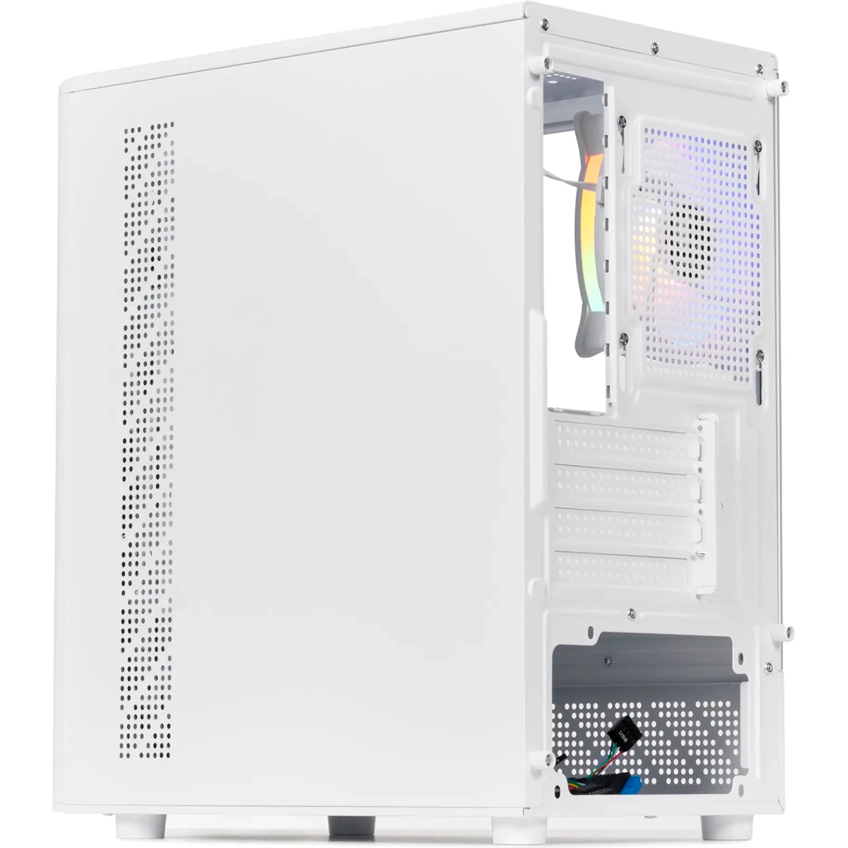 Корпус QUBE Geon ARGB White (GEON_GWNU3)