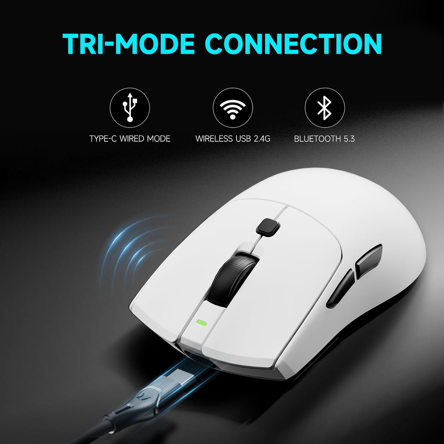 Миша RAWM MH01 White