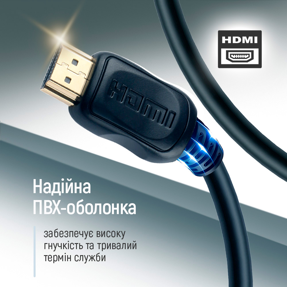 Кабель COLORWAY HDMI v2.0 10м Black