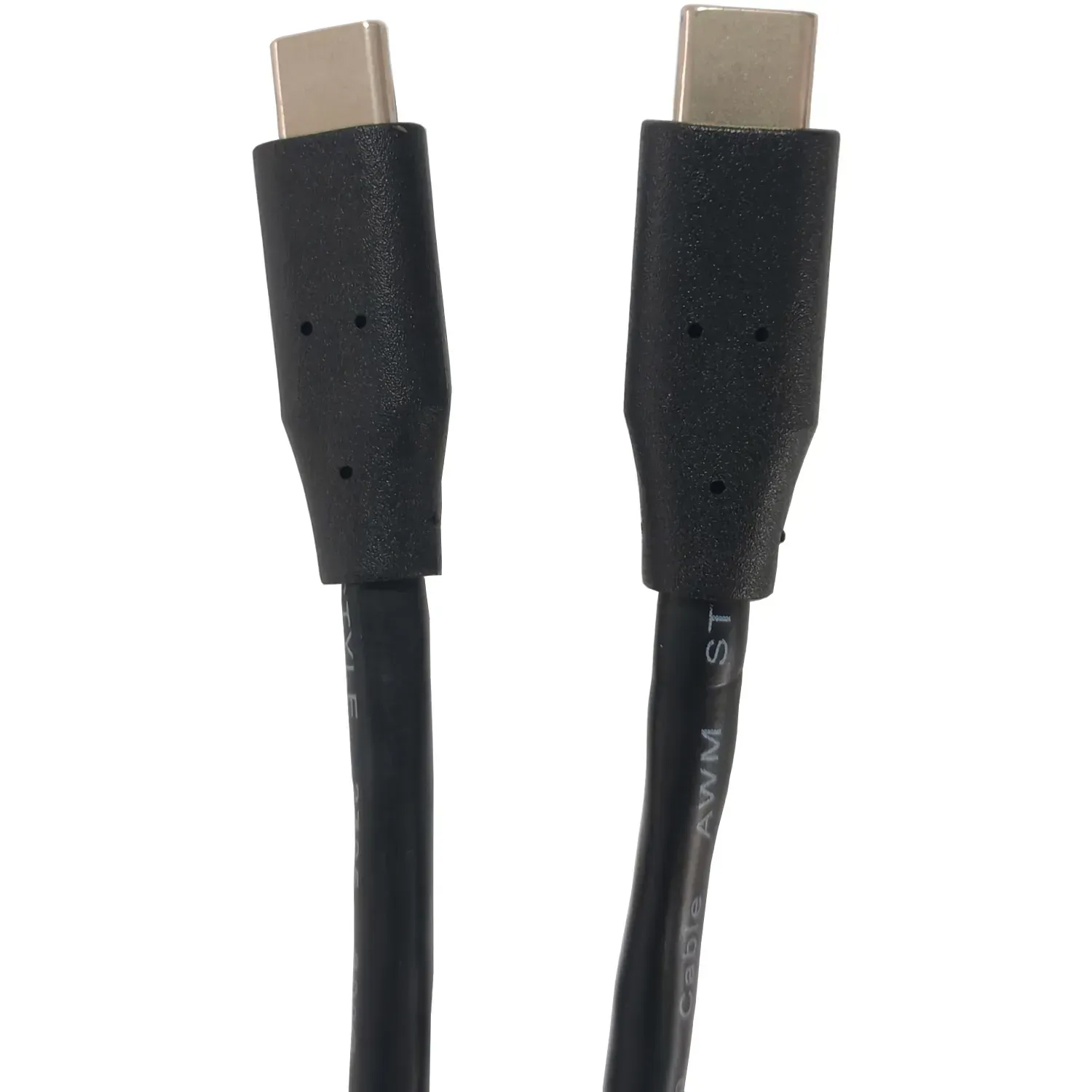 Кабель KINGDA USB 2.0 Type-C M/M, 60W, 1.5м Black (KD-UCUC3002-1.5M)