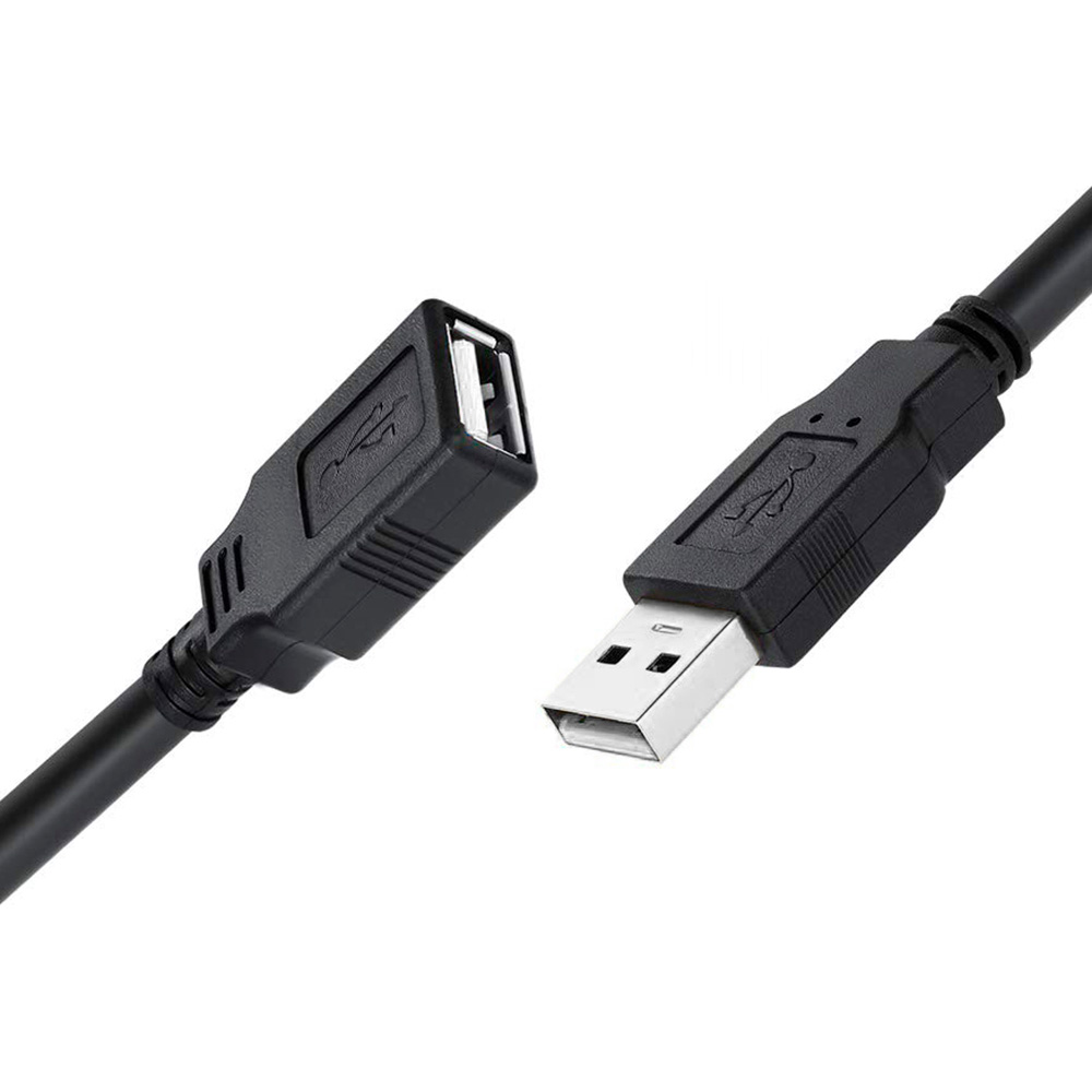 Кабель-подовжувач COLORWAY USB2.0 AM/AF 1.8м Black (CW-CBUF076-BK)