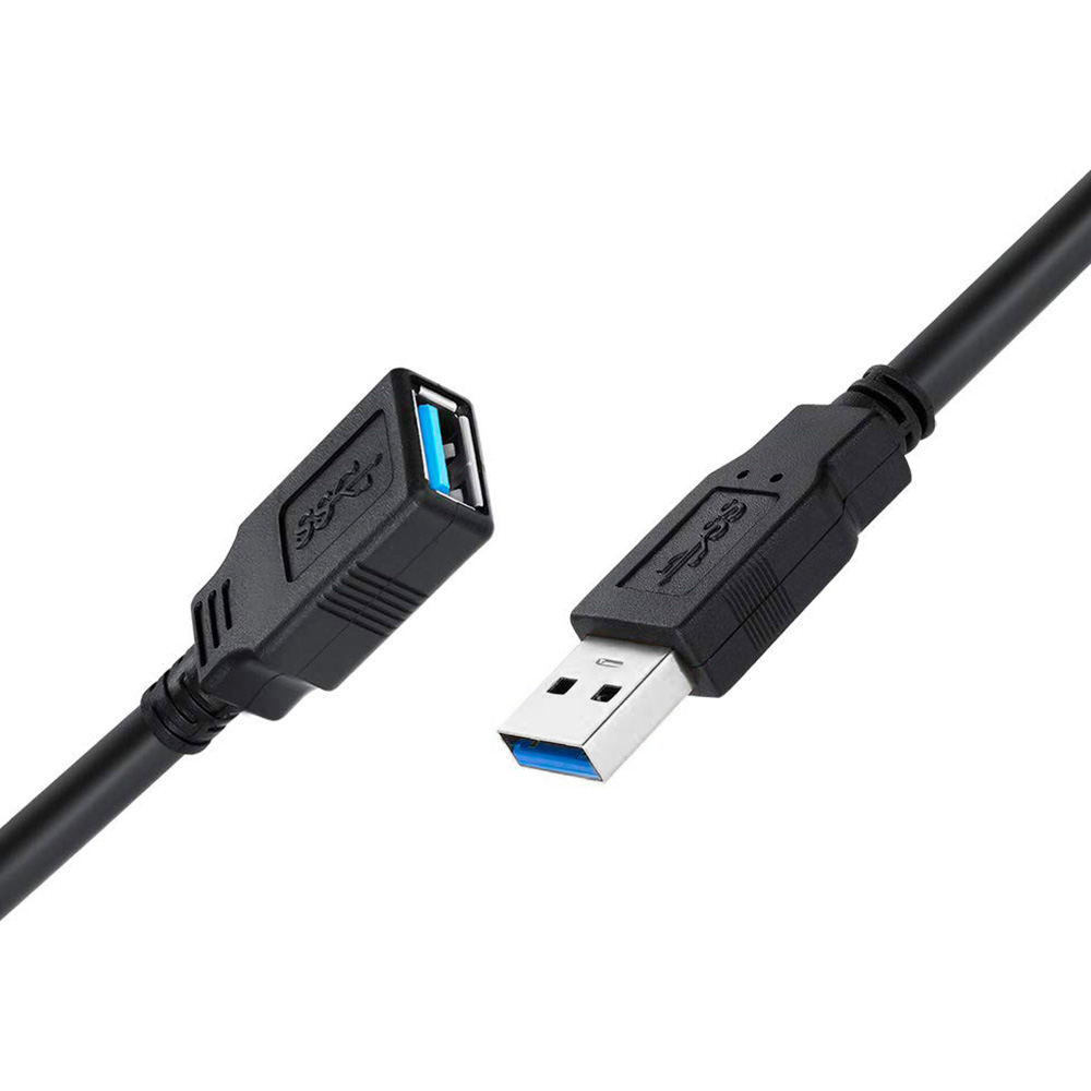 Кабель-подовжувач COLORWAY USB3.0 AM/AF 1.8м Black (CW-CBUF075-BK)