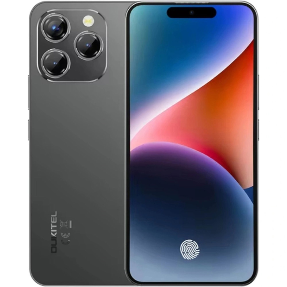 Смартфон OUKITEL P1 8/256GB Black (6931940766050)