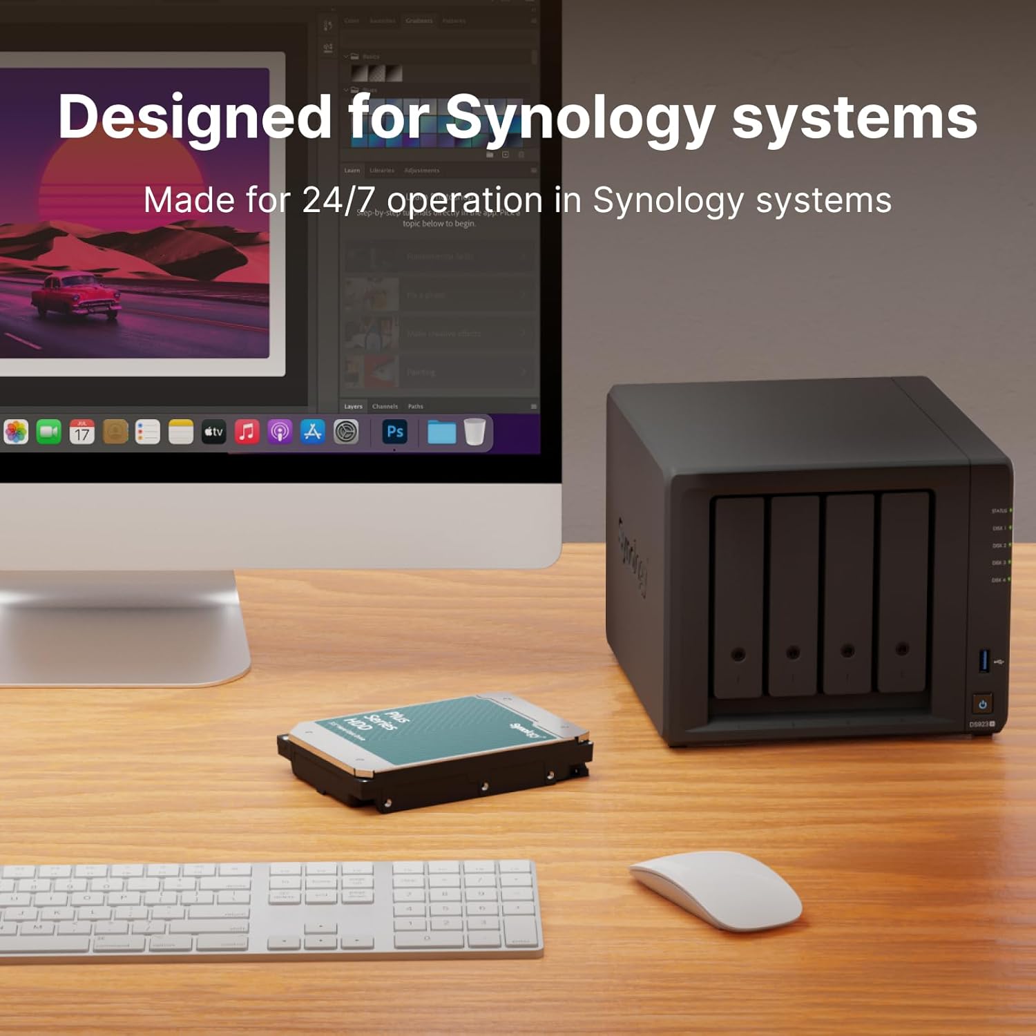 Жорсткий диск 3.5" SYNOLOGY HAT3300 2TB SATA/256MB (HAT3300-2T)