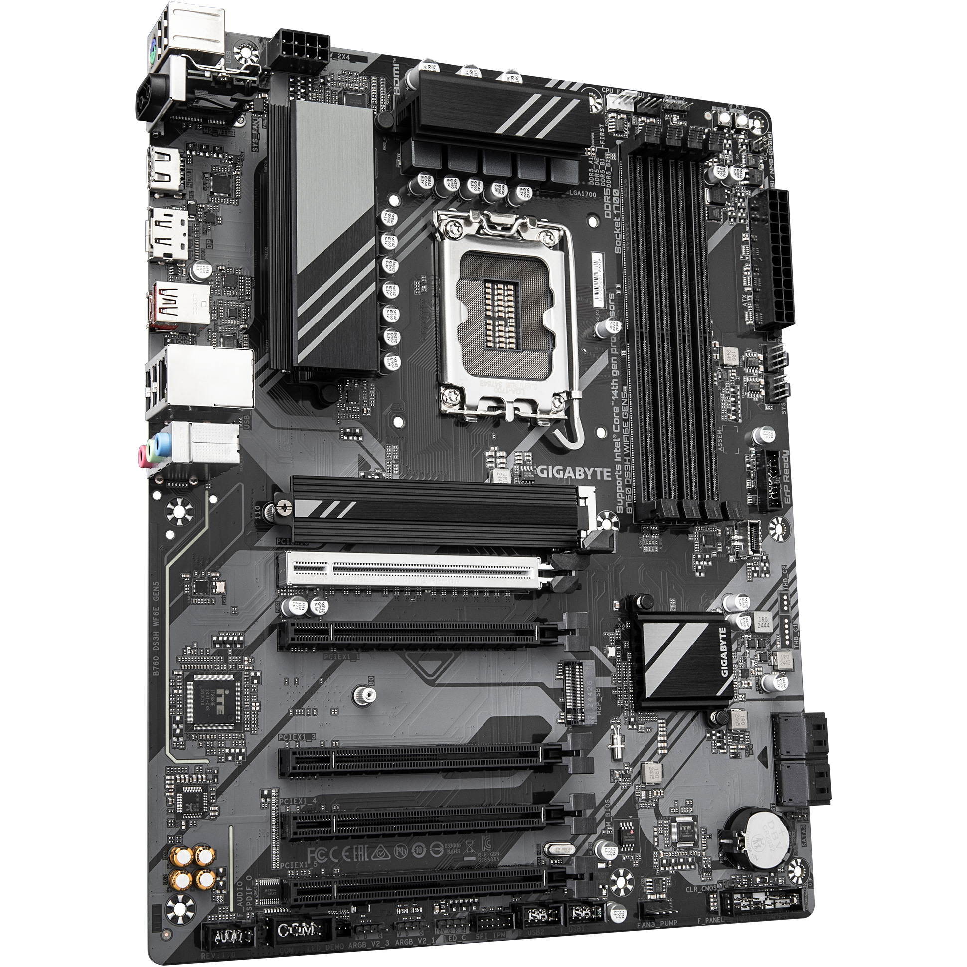 Материнская плата GIGABYTE B760 DS3H WiFi6E Gen5