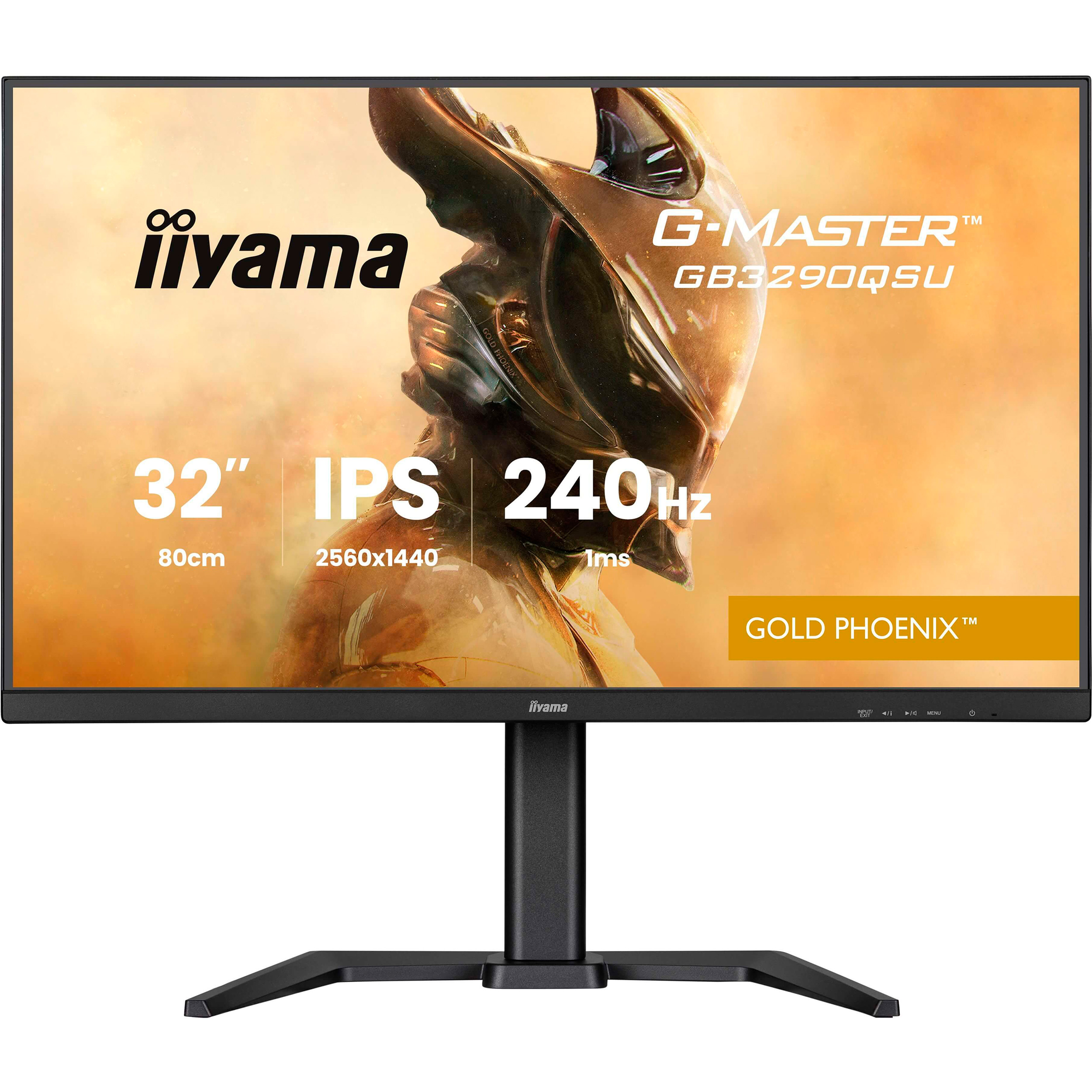 Монітор 31.5" IIYAMA G-Master GB3290QSU-B1 Gold Phoenix