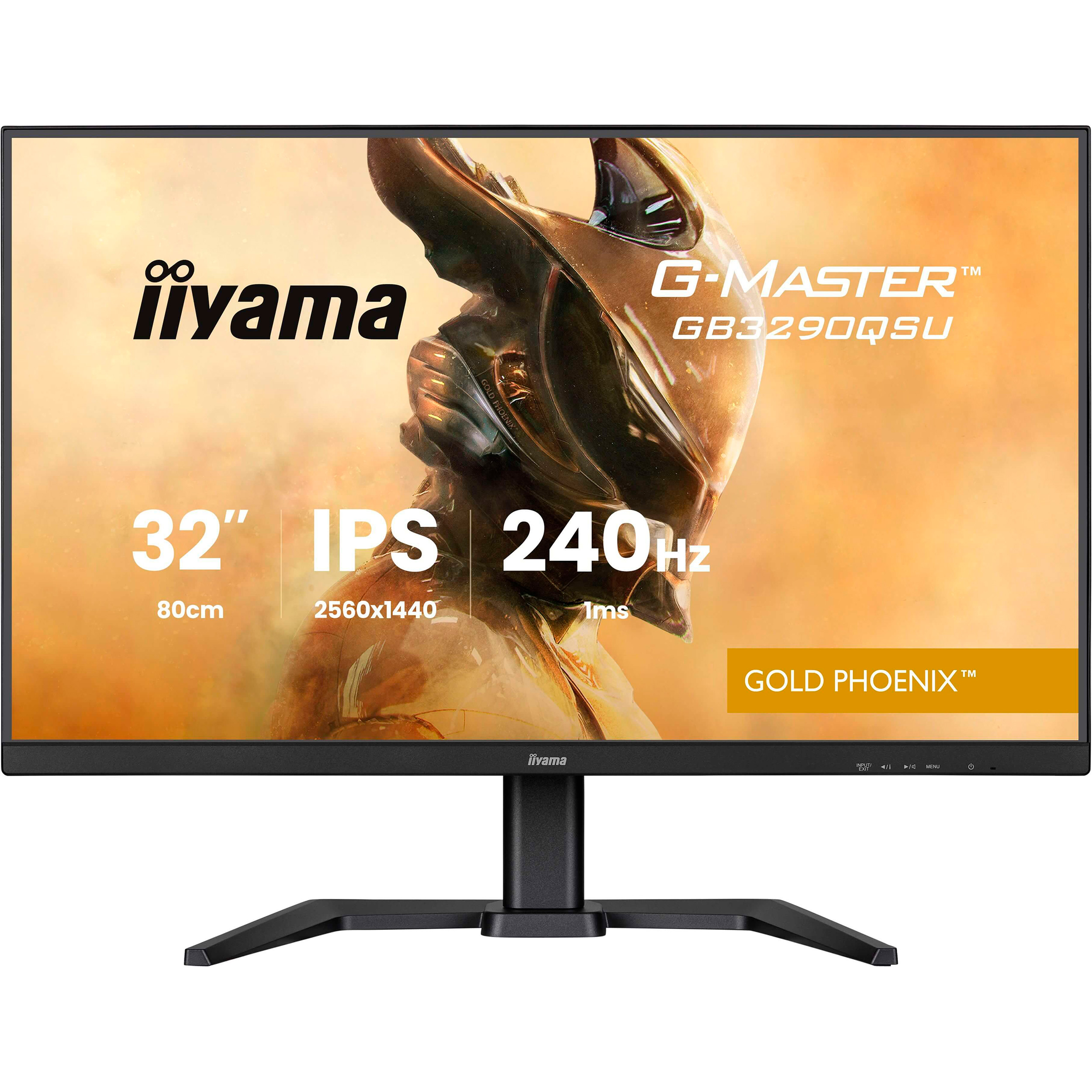 Монітор 31.5" IIYAMA G-Master GB3290QSU-B1 Gold Phoenix
