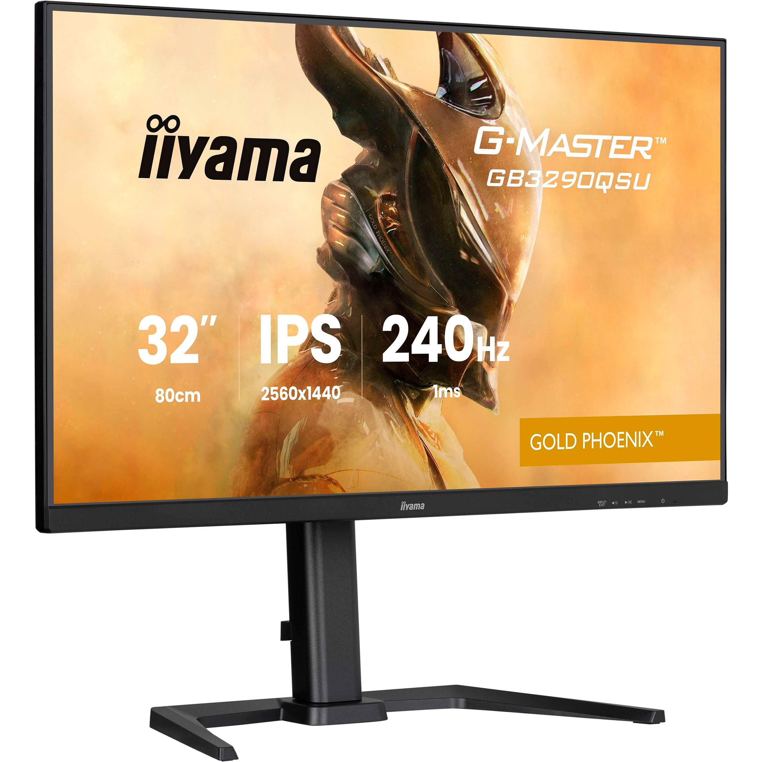 Монітор 31.5" IIYAMA G-Master GB3290QSU-B1 Gold Phoenix