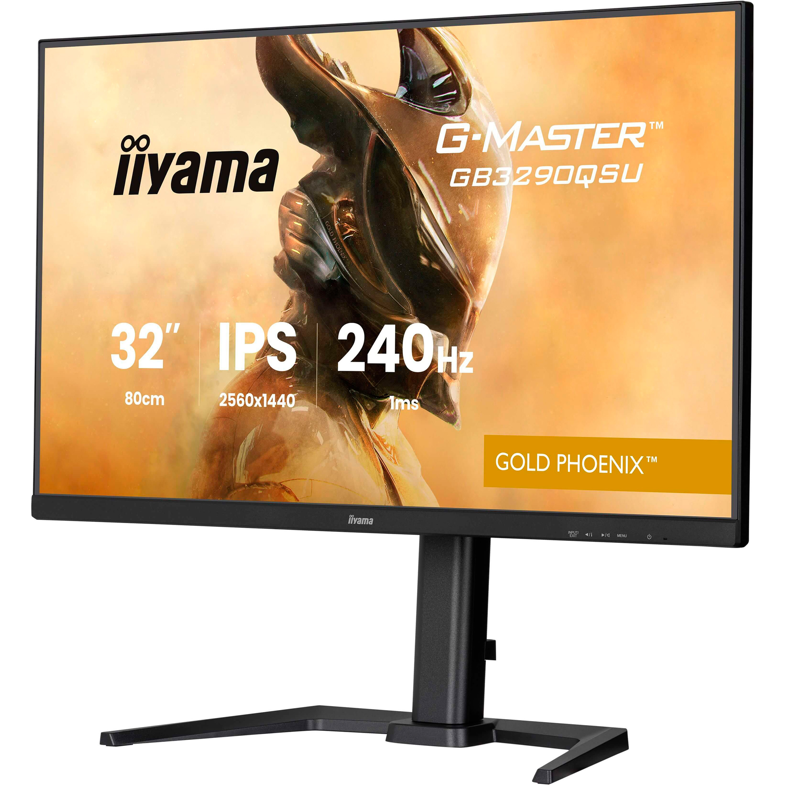 Монітор 31.5" IIYAMA G-Master GB3290QSU-B1 Gold Phoenix