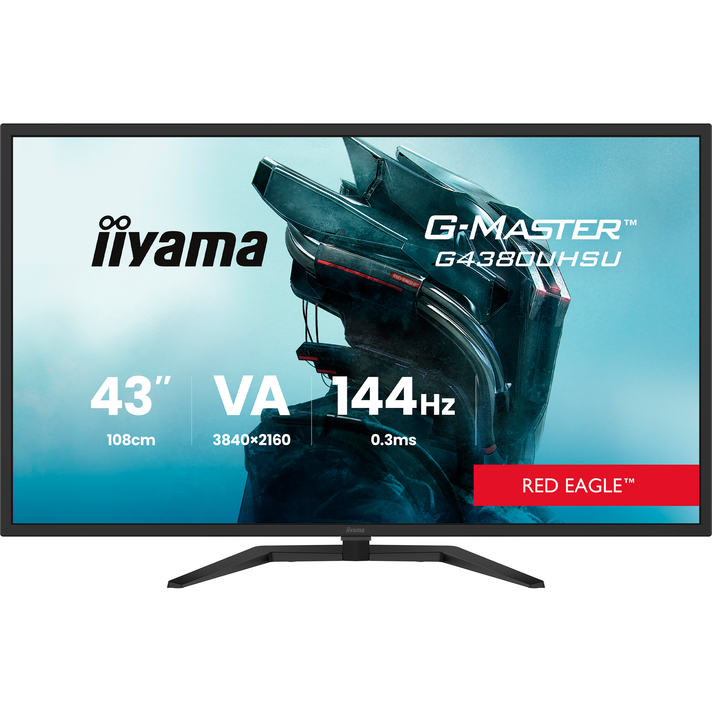 Монитор 42.5" IIYAMA G-Master G4380UHSU-B2 Red Eagle