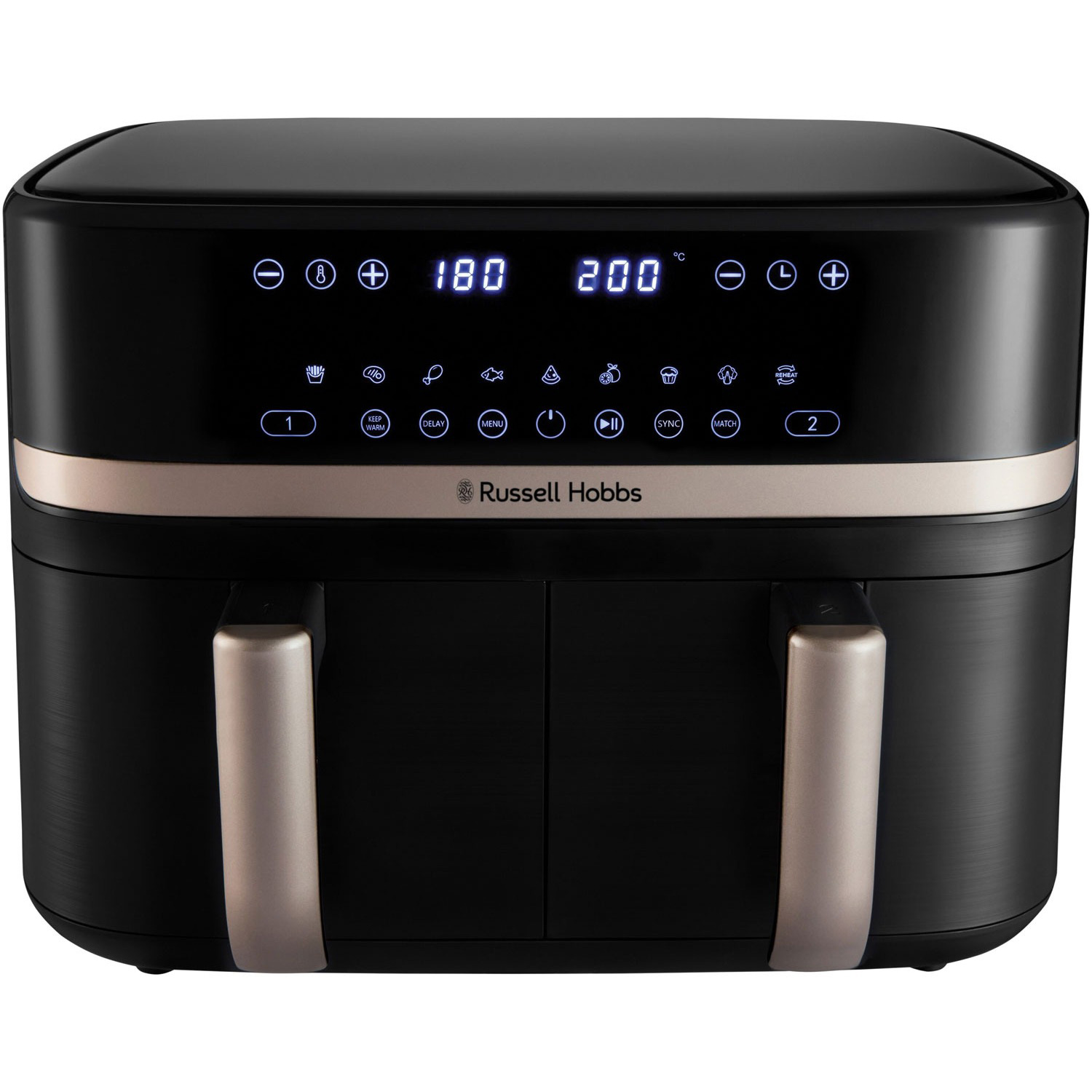 Мультипіч RUSSELL HOBBS SatisFry Air Dual Basket Black (27680-56)