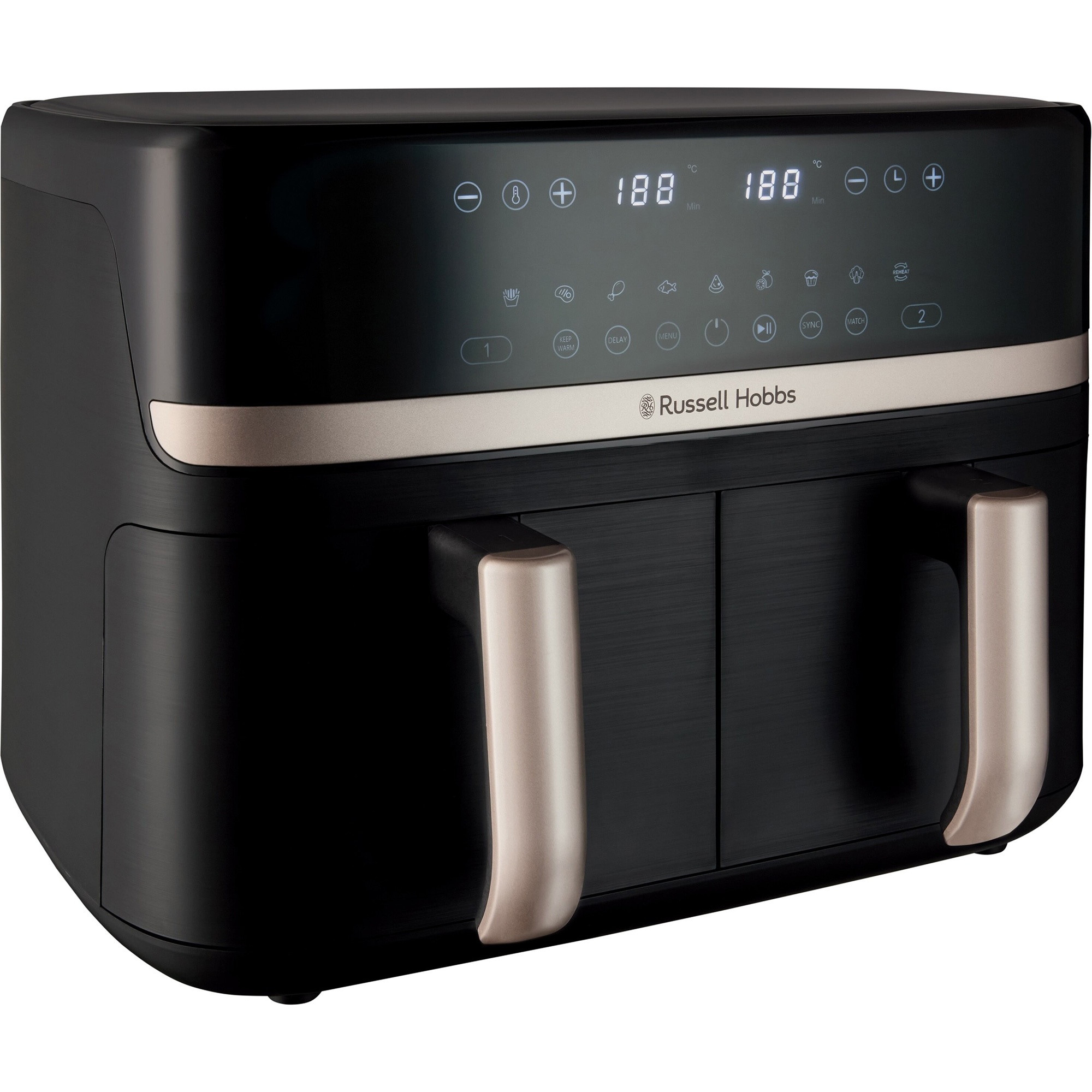 Мультипіч RUSSELL HOBBS SatisFry Air Dual Basket Black (27680-56)