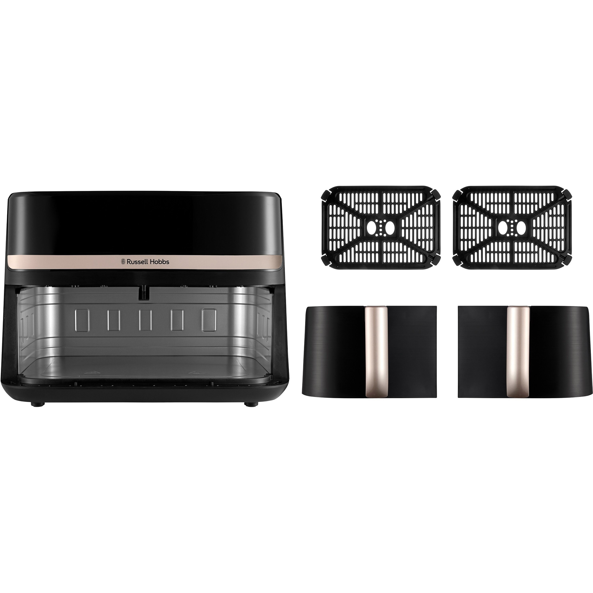 Мультипіч RUSSELL HOBBS SatisFry Air Dual Basket Black (27680-56)