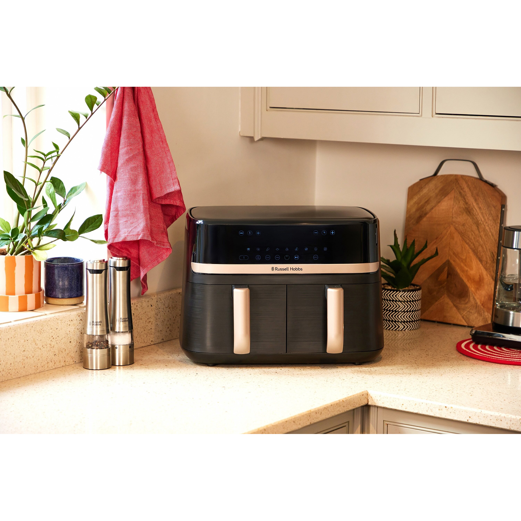 Мультипіч RUSSELL HOBBS SatisFry Air Dual Basket Black (27680-56)