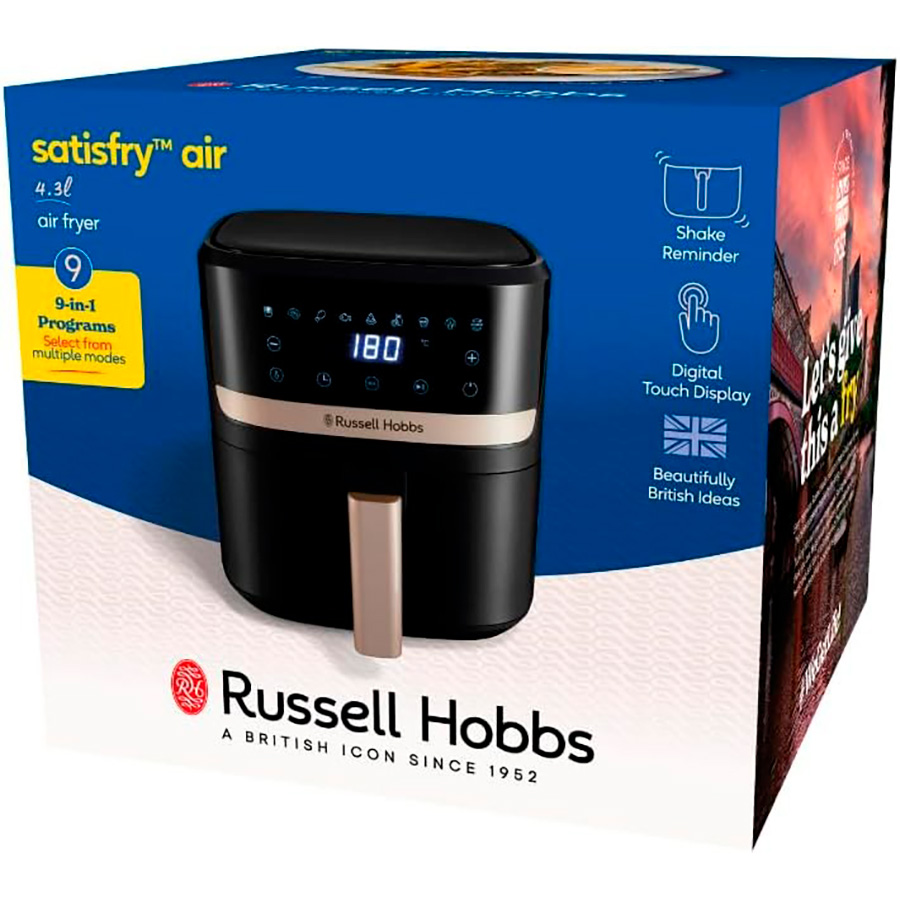 Мультипіч RUSSELL HOBBS SatisFry Air Fryer 4.3L Black (27610-56)