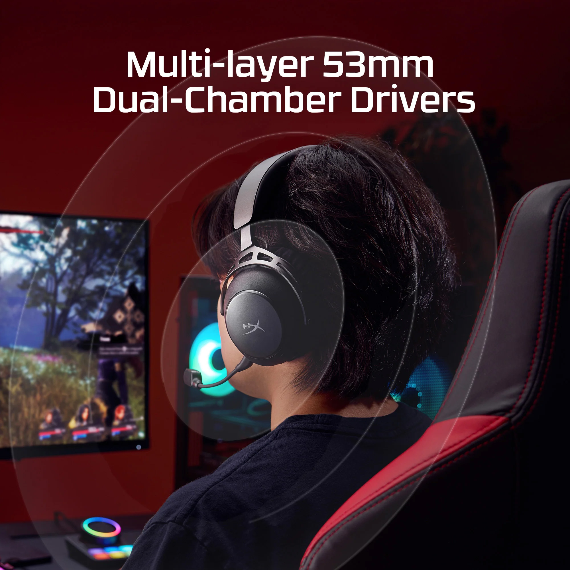 Наушники геймерские HYPERX Cloud Alpha 2 Black (AJ5C7AA)