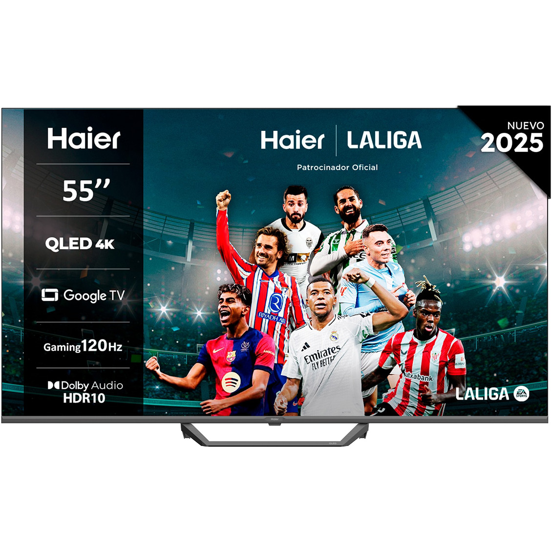 Телевізор HAIER 55" QLED 4K H55S80FUX