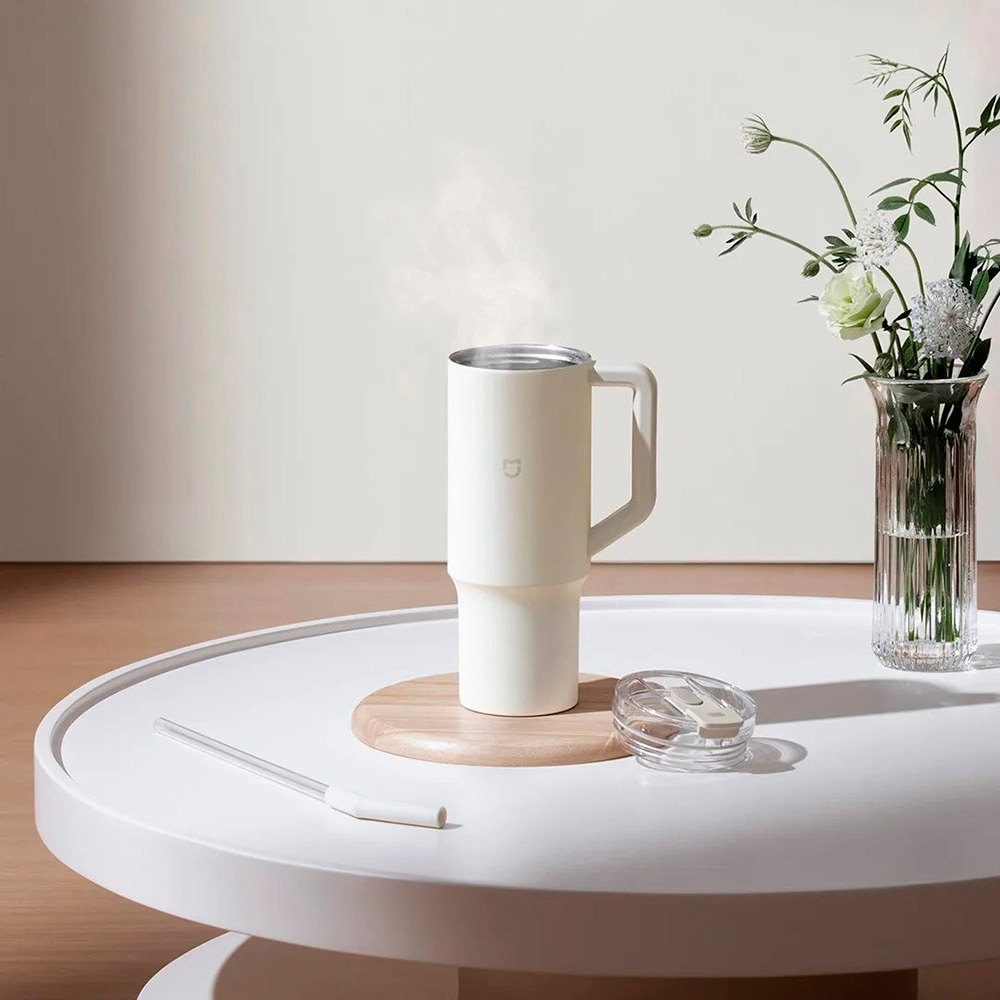 Термокружка Xiaomi MIJIA Sippy Cup 1л White (BHR07R3CN)