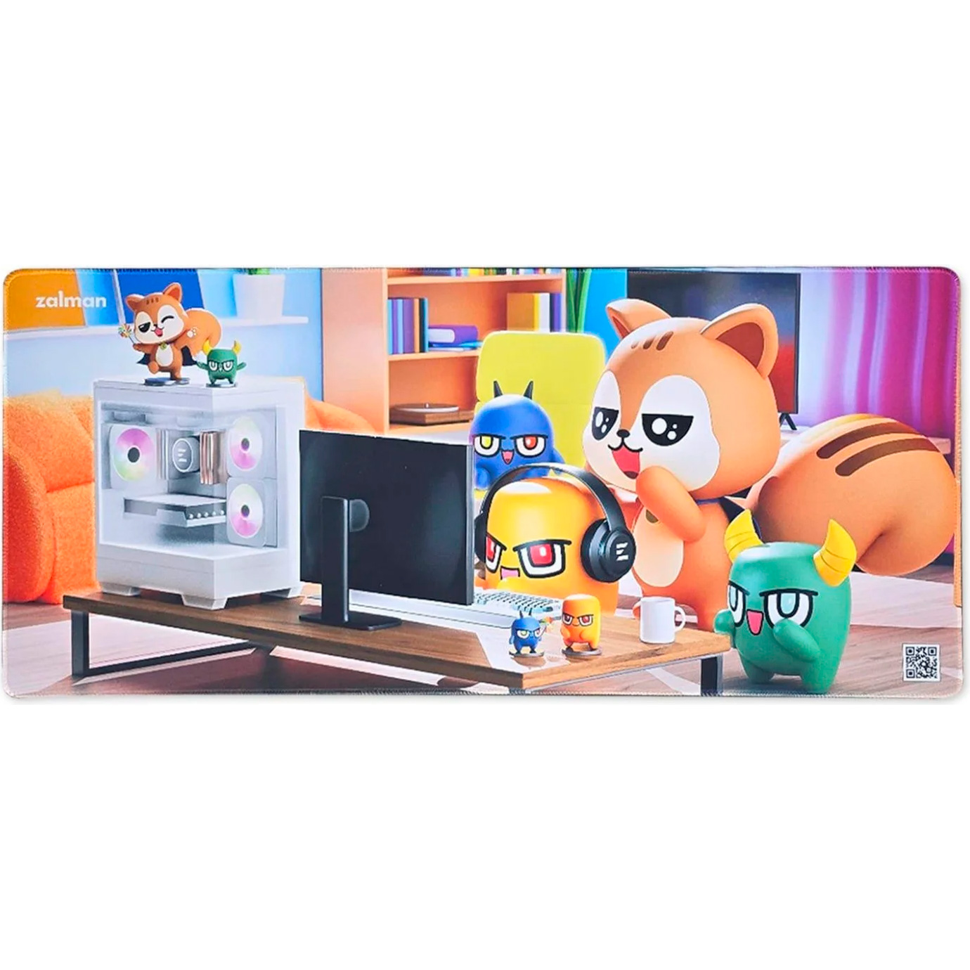 Игровая поверхность ZALMAN GP3 A 780х350 Large Multicolor