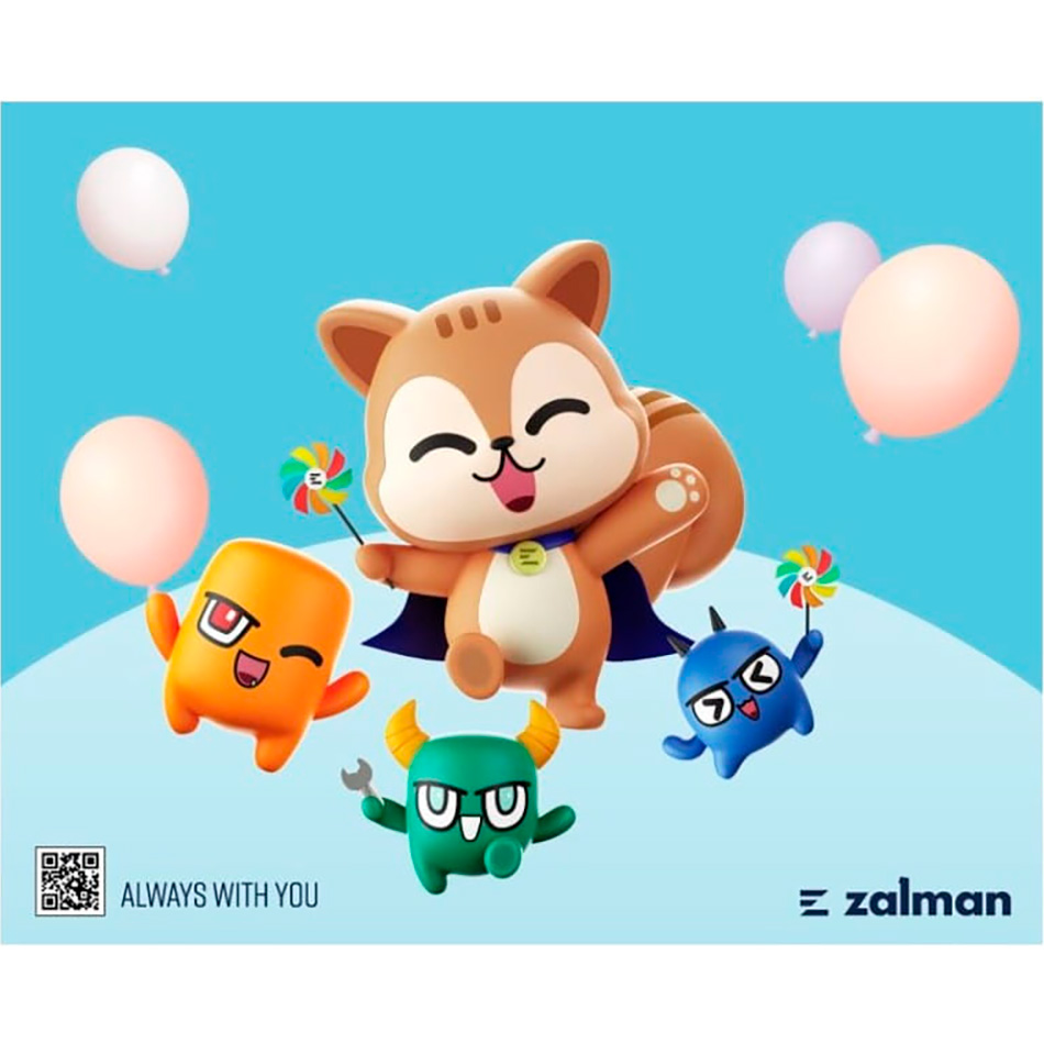Игровая поверхность ZALMAN MP2 A 260x210 Small Multicolor