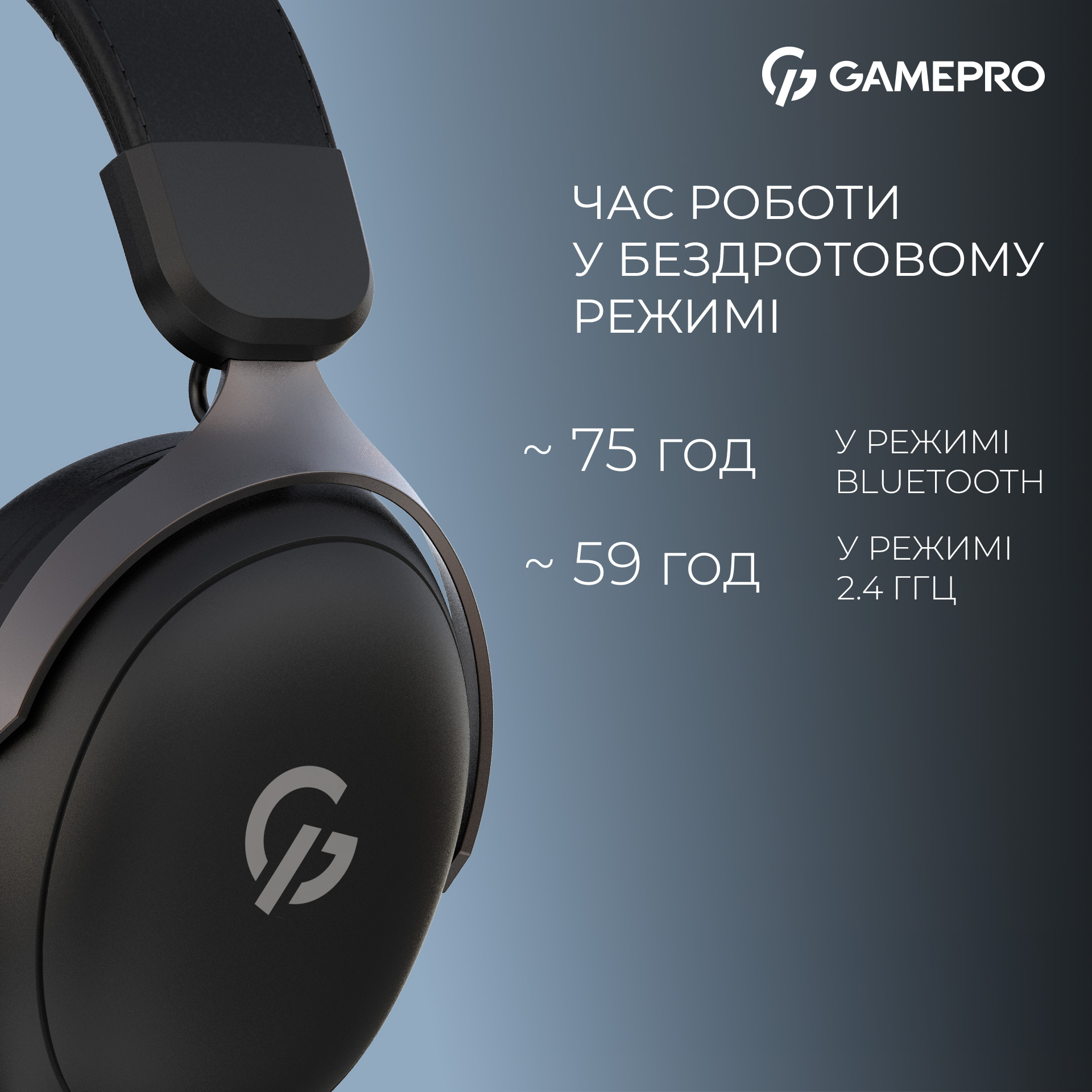 Навушники геймерскі GAMEPRO Asgard Freya Pro Black (HSW201B)