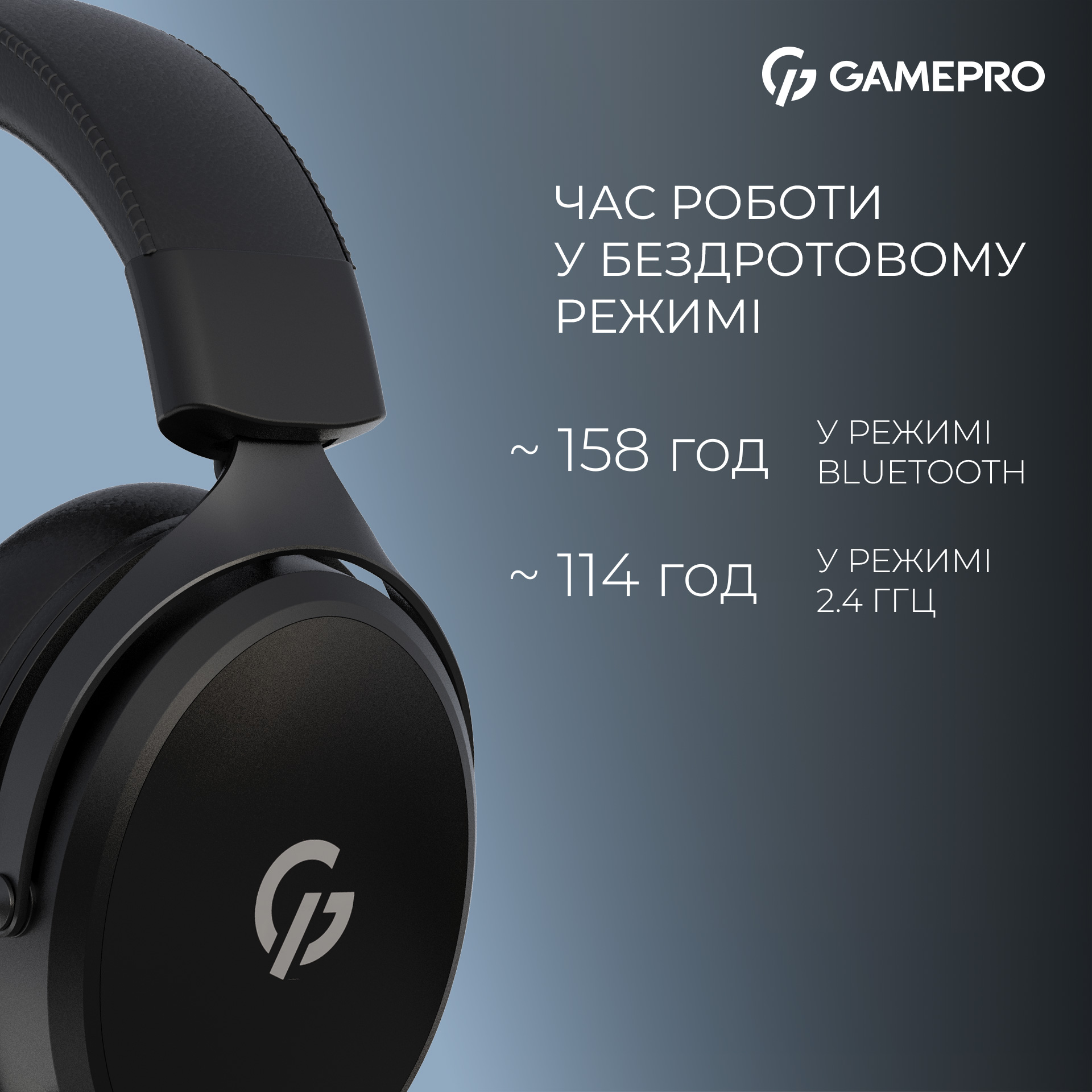 Наушники геймерские GAMEPRO Asgard Skadi Black (HSW191B)