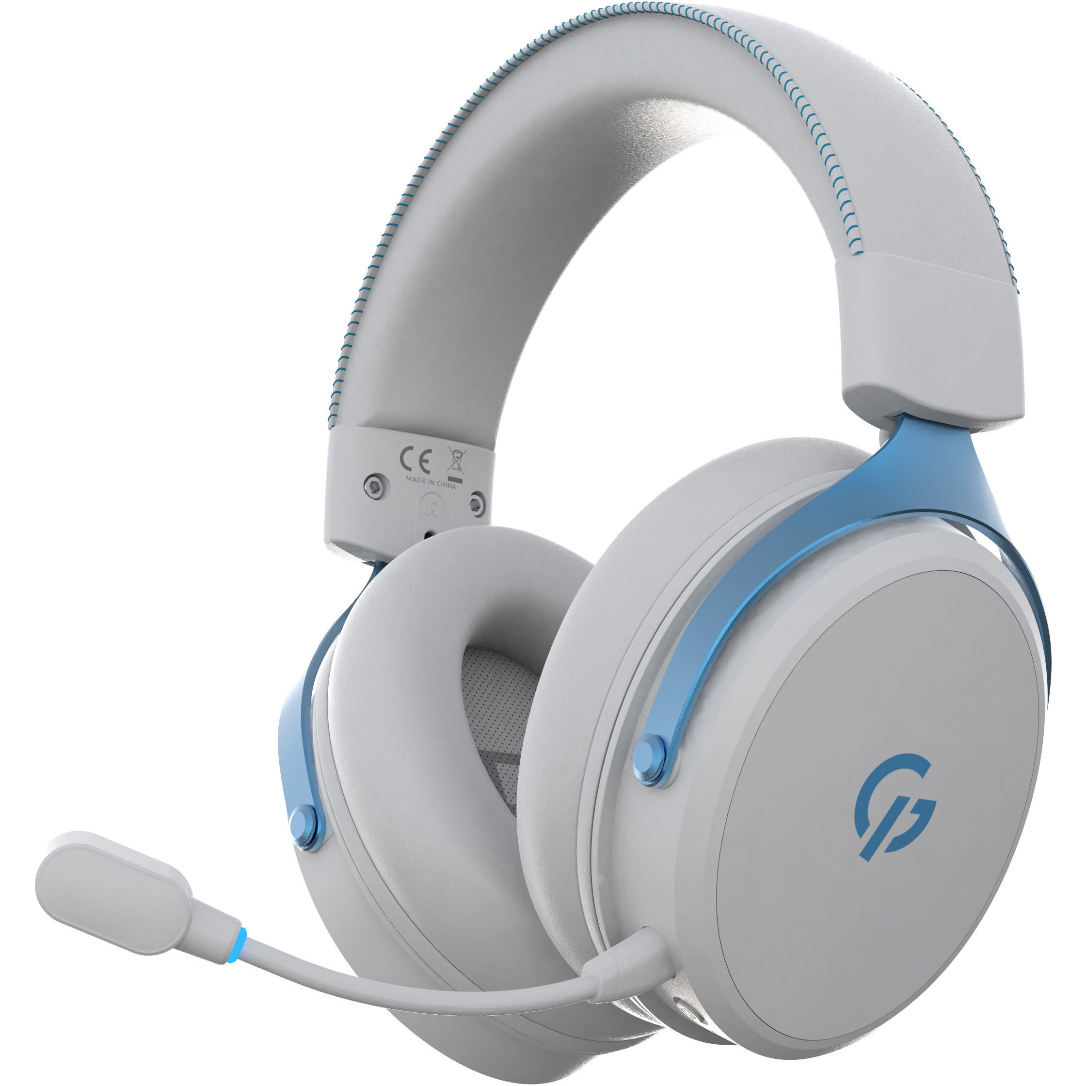 Наушники геймерские GAMEPRO Asgard Skadi White/Blue (HSW191WB)