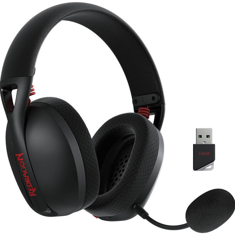 Навушники геймерскі REDRAGON H848 Black (71535)