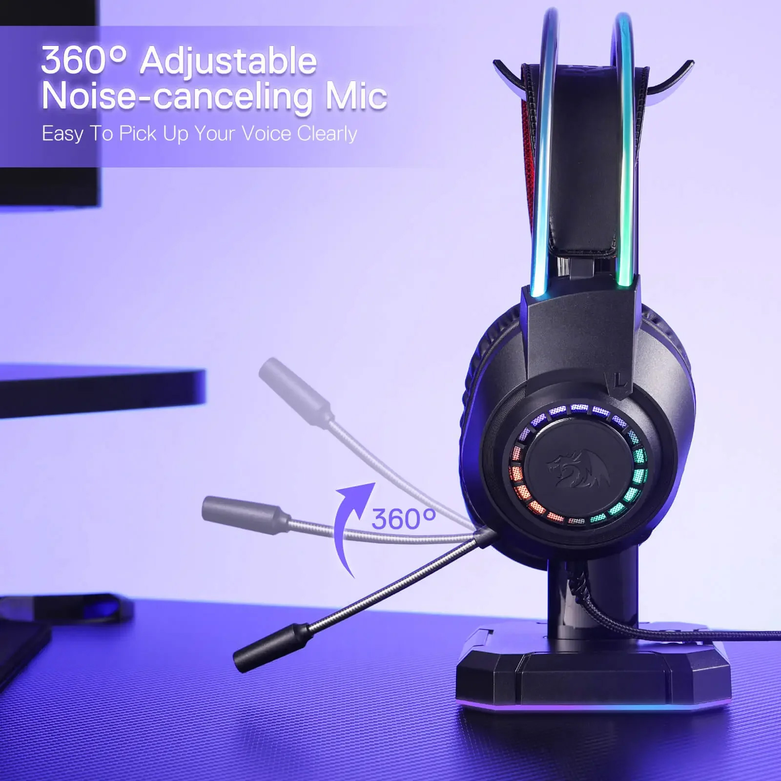 Навушники геймерскі REDRAGON Scream H231 Black (71931)
