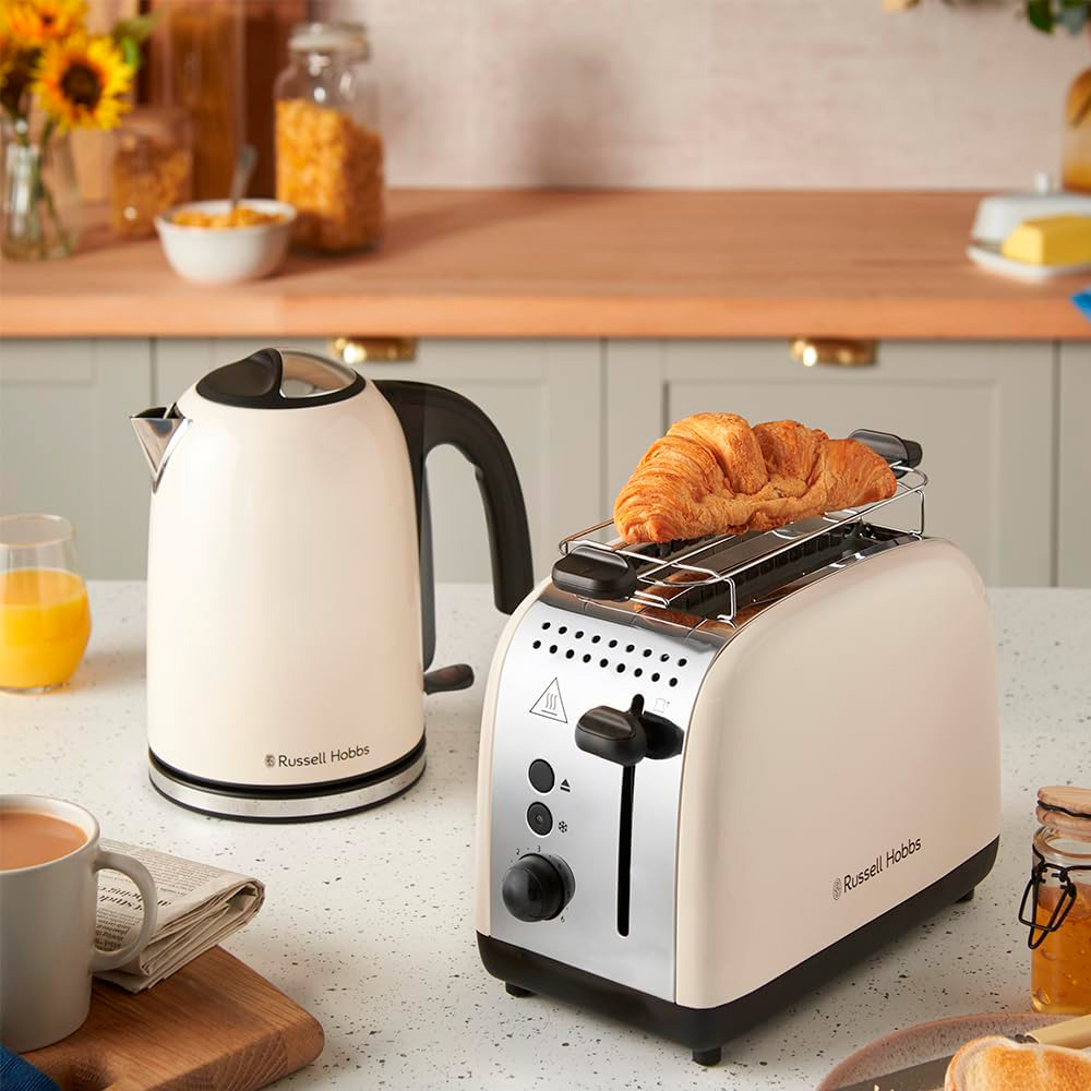 Тостер RUSSELL HOBBS Colours Plus 2 Slice Jasmine (26930-56)