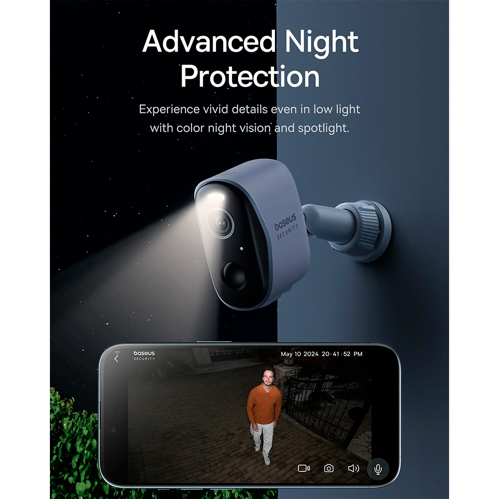 IP-камера BASEUS Security N1 Outdoor Camera 2K